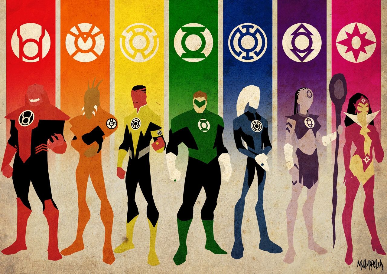 green lantern dc comics sinestro corps larfleeze star sapphire atrocitus red lantern corps blue lant