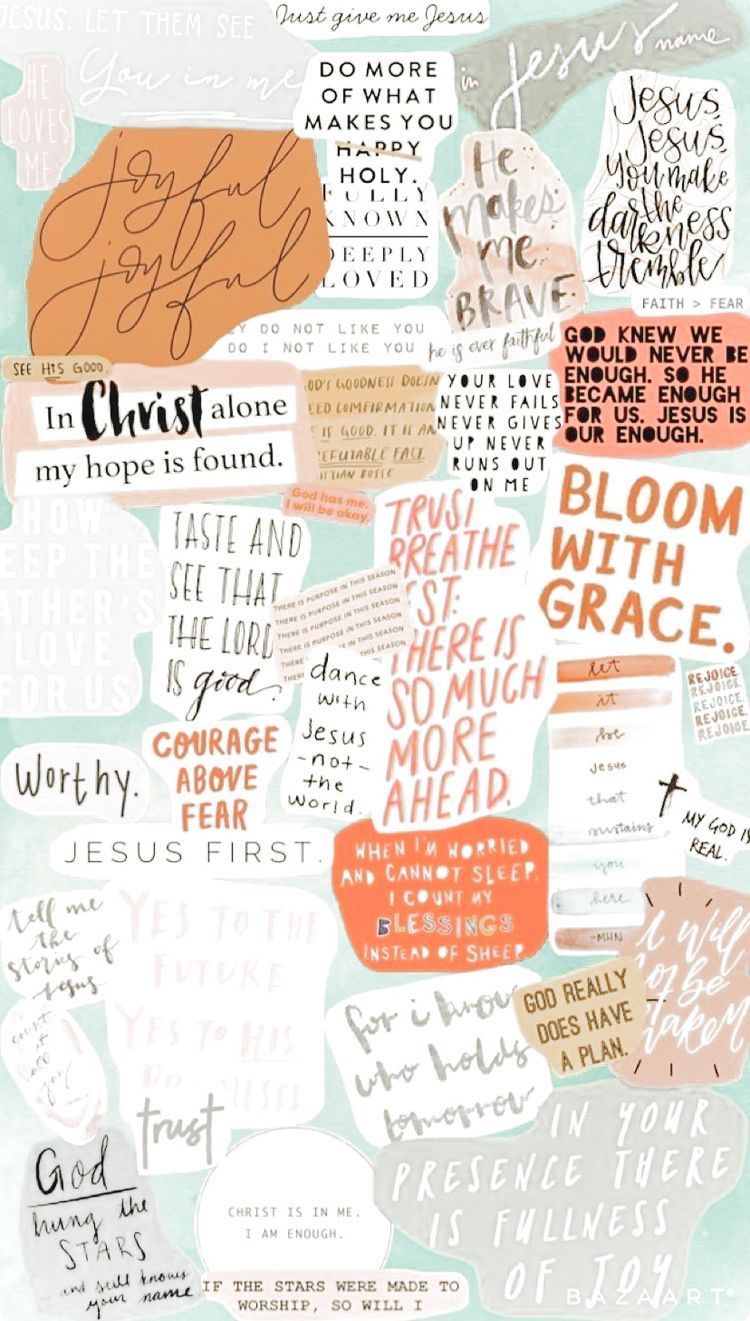 Christian Collage. Poster kelas, Kutipan kristen, Kerohanian