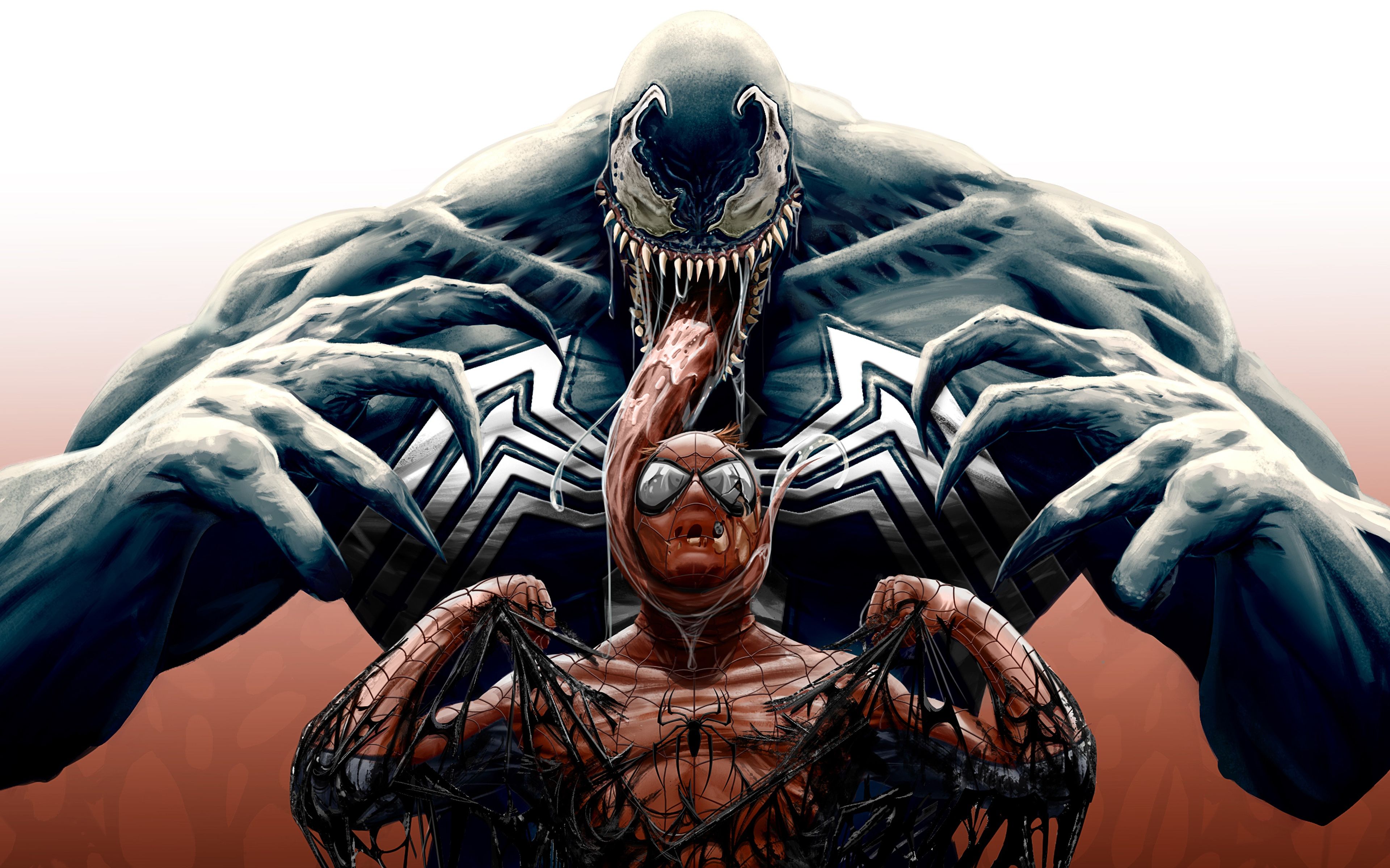 SpiderMan vs Venom Wallpaper