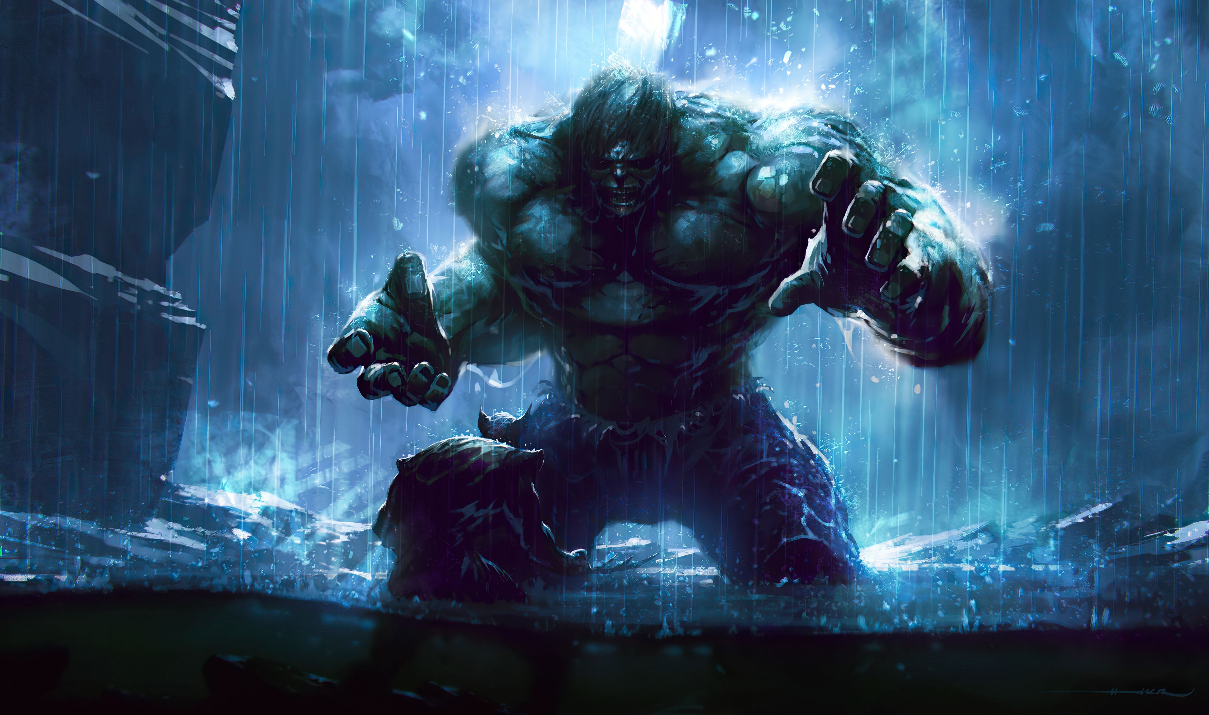 Hulk vs Wolverine Wallpaper