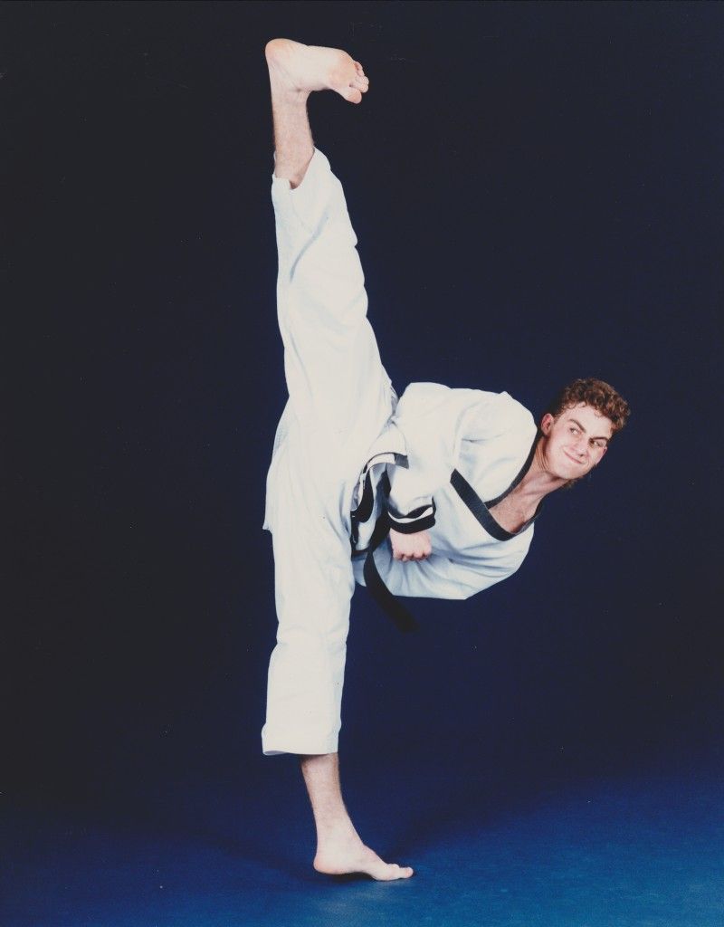 Karate Kick Wallpaper HD Wallpaper