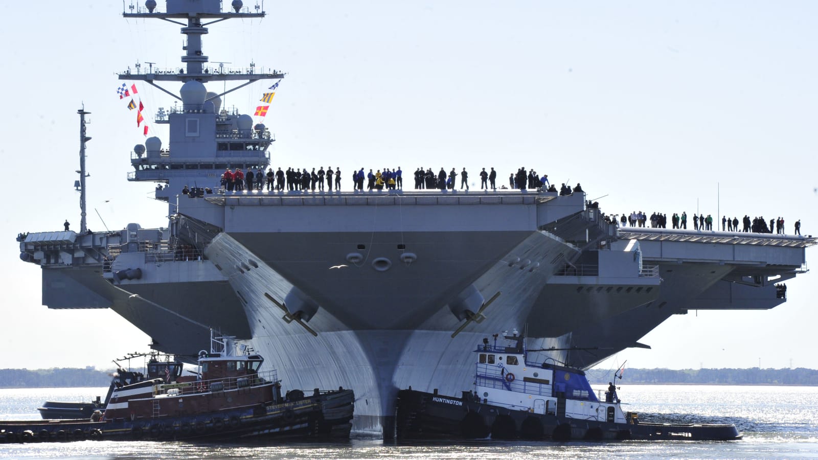Ford carrier emblematic of Navy's struggle with technology, costs