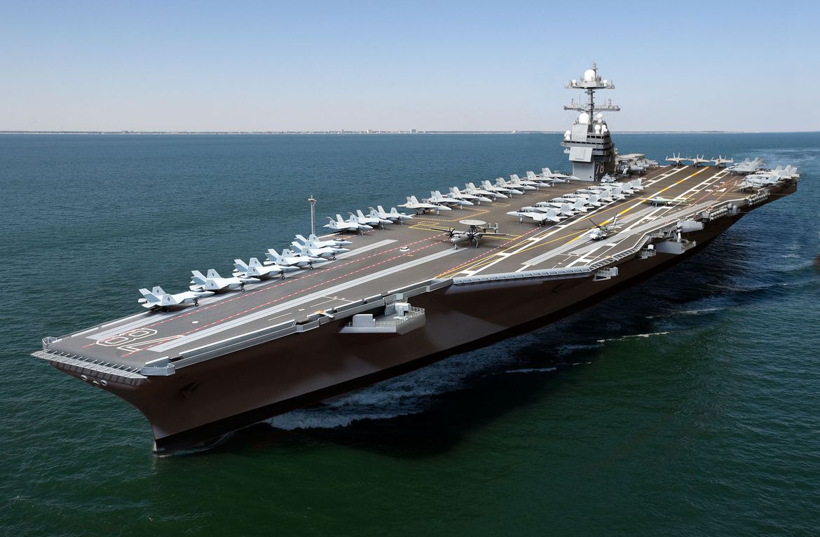 Meet the US Navy's new $13 billion aircraft carrier. Ford aircraft carrier, Aircraft carrier, Navy aircraft carrier