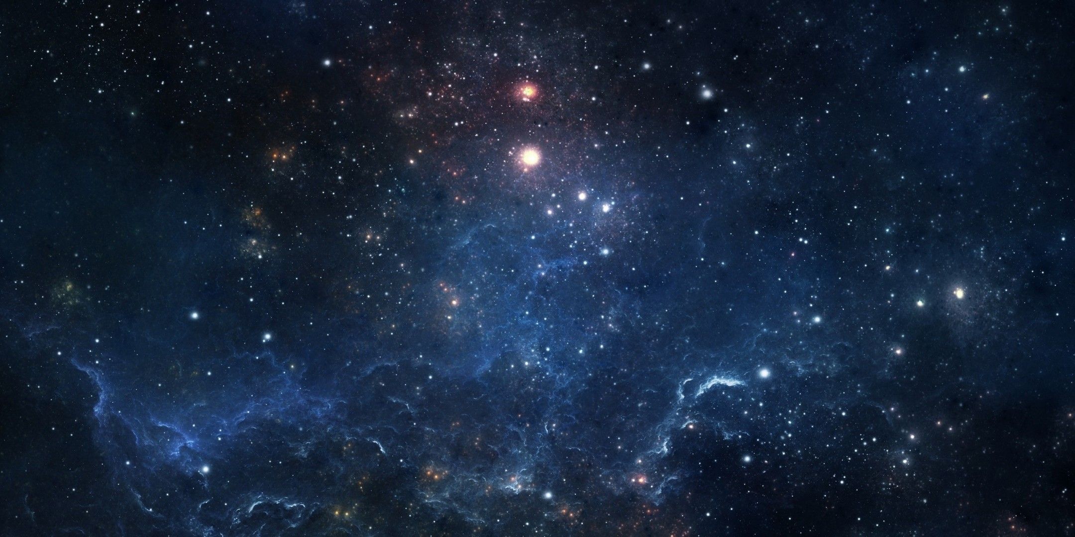 Download 2160x1080 Stars, Galaxy, Nebula Wallpaper