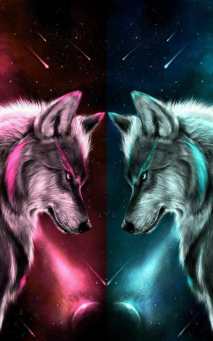 WOLVES AND INDIANS. Wolf background, Wolf spirit animal, Cute animal drawings
