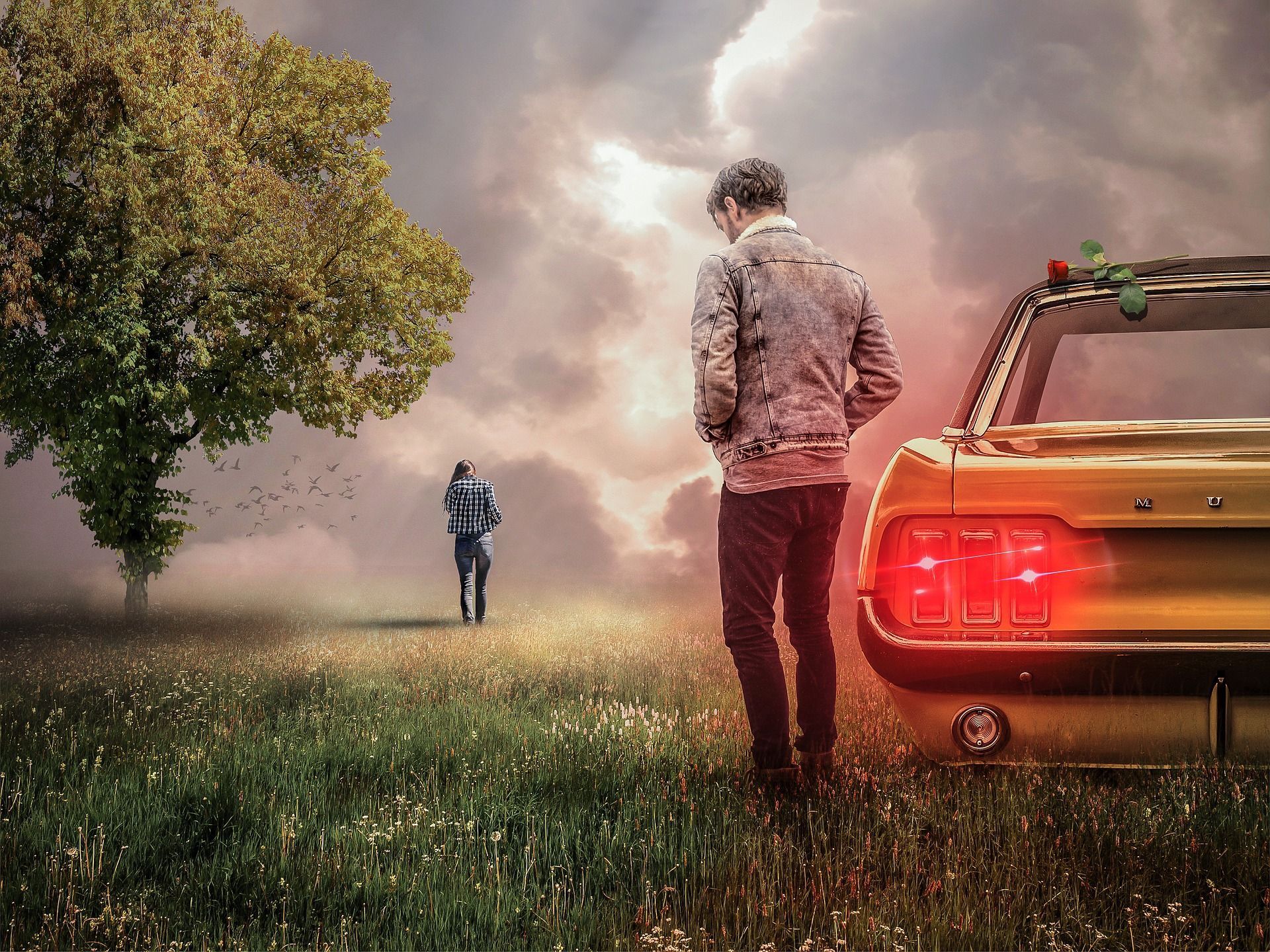 4K Wallpaper Sad Love