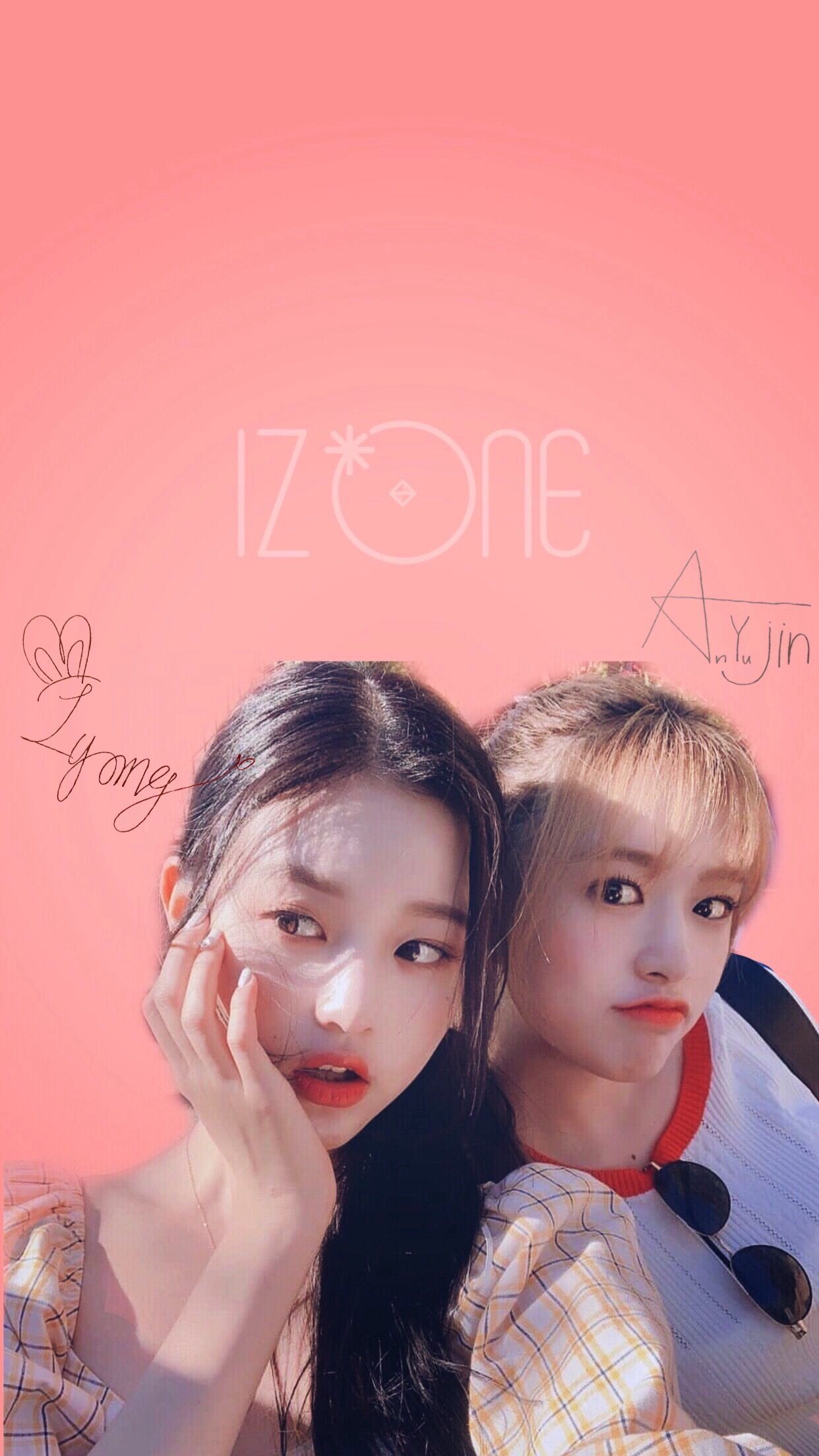 freetoedit #izone #wallpaper #wonyoung #yujin #annyeongz #remixed. Kpop girl groups, Kpop wallpaper, Blue springs ride