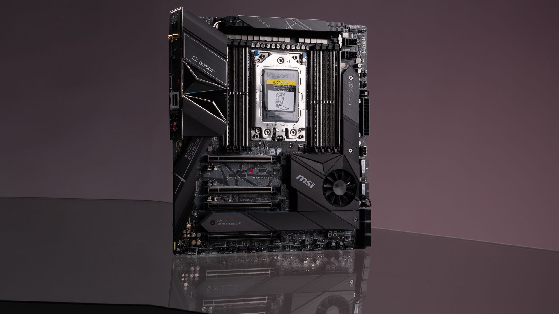 The MSI TRX40 Creator motherboard is a content creator's best friend