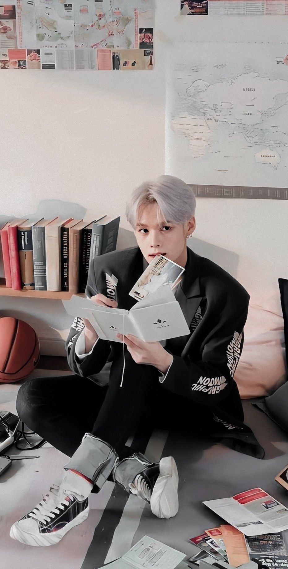 VICTON Sejun lockscreen wallpaper. Victon sejun, Victon, Victon kpop