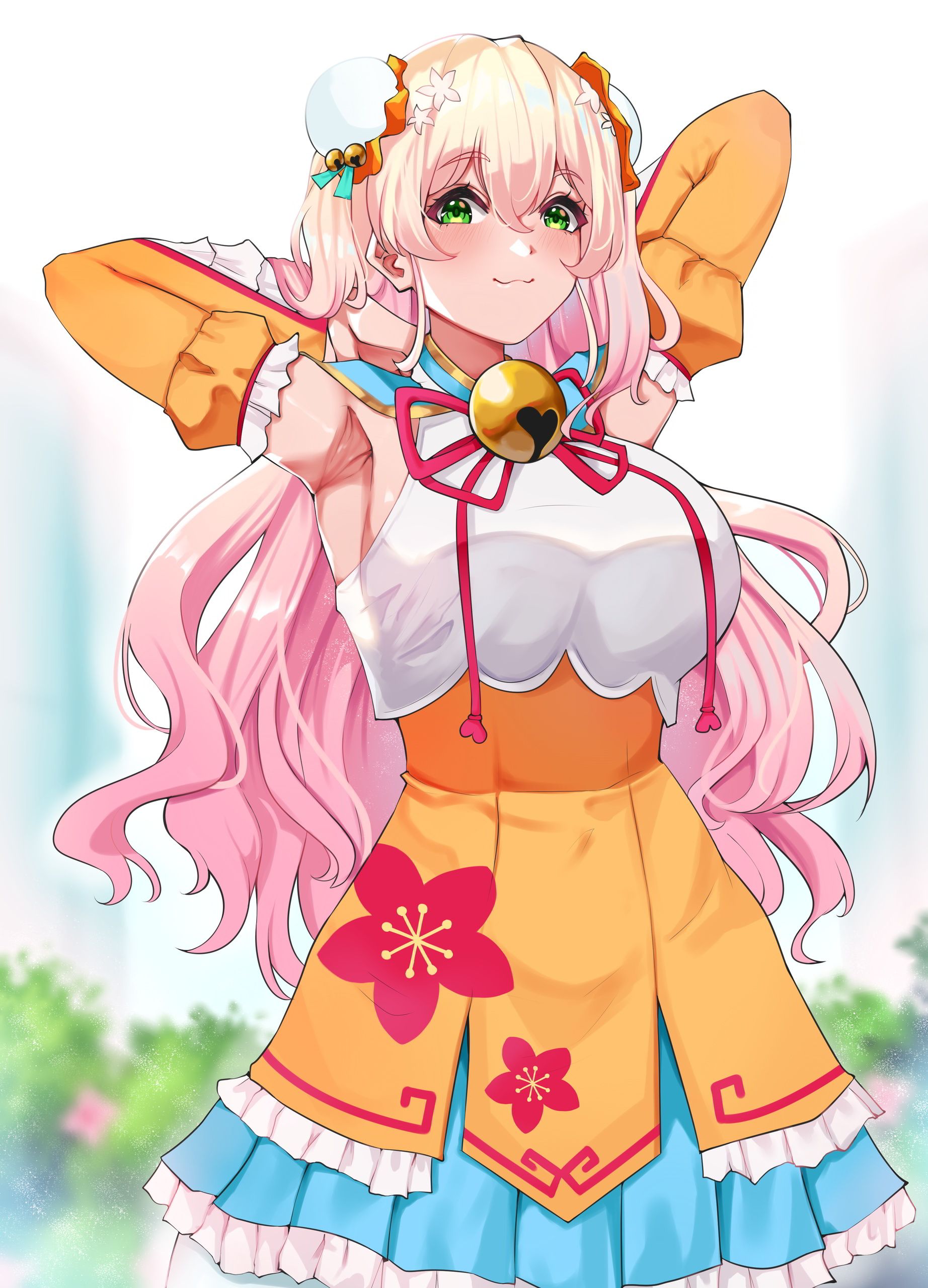 Momosuzu Nene (Vtuber). Serarinne Download Anime Girl Wallpaper