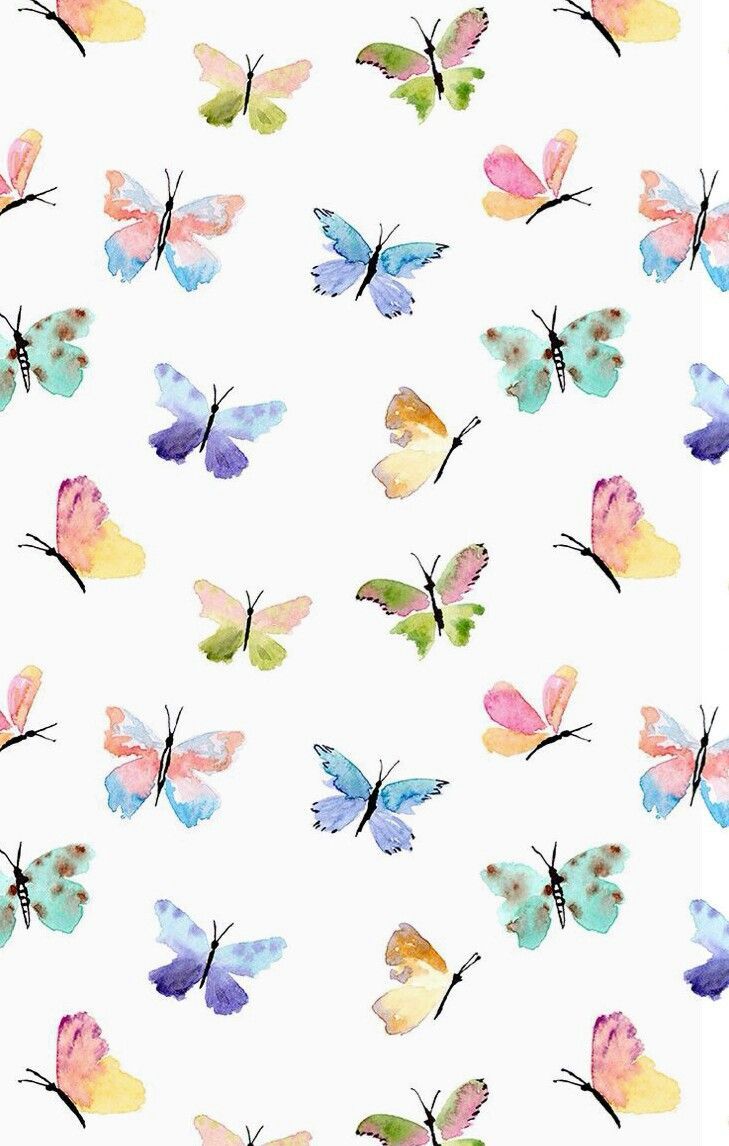 Wallpaper. Butterfly watercolor, Butterfly wallpaper, Butterfly background