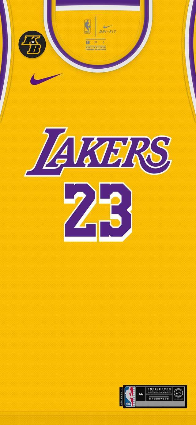 Can someone make these jersey wallpaper but with the Mamba jersey?
