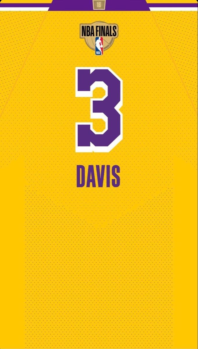 Anthony Davis jersey wallpaper. Lakers wallpaper, Anthony davis, Nba jersey