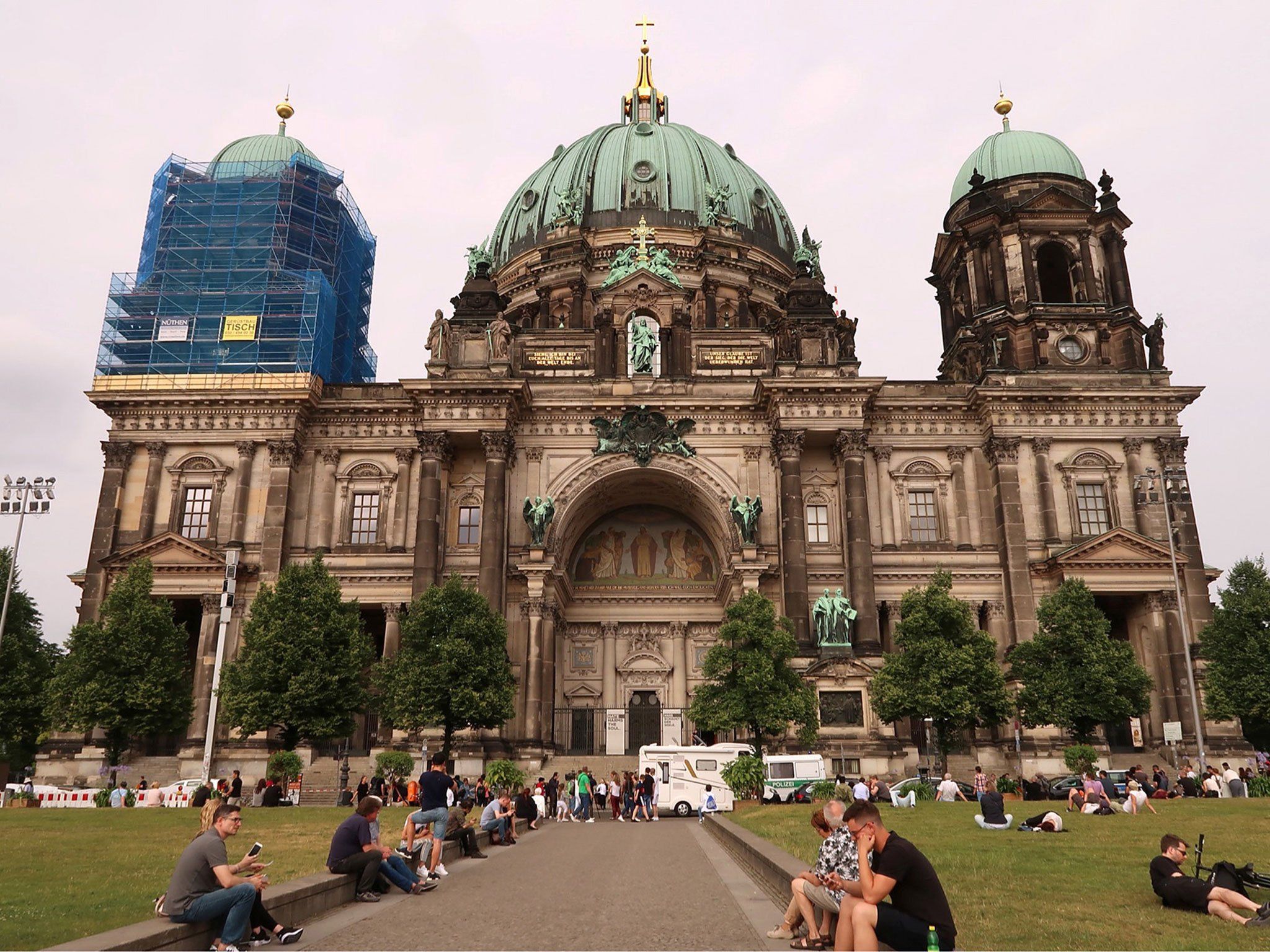 Берлинский кафедральный собор на немецком языке