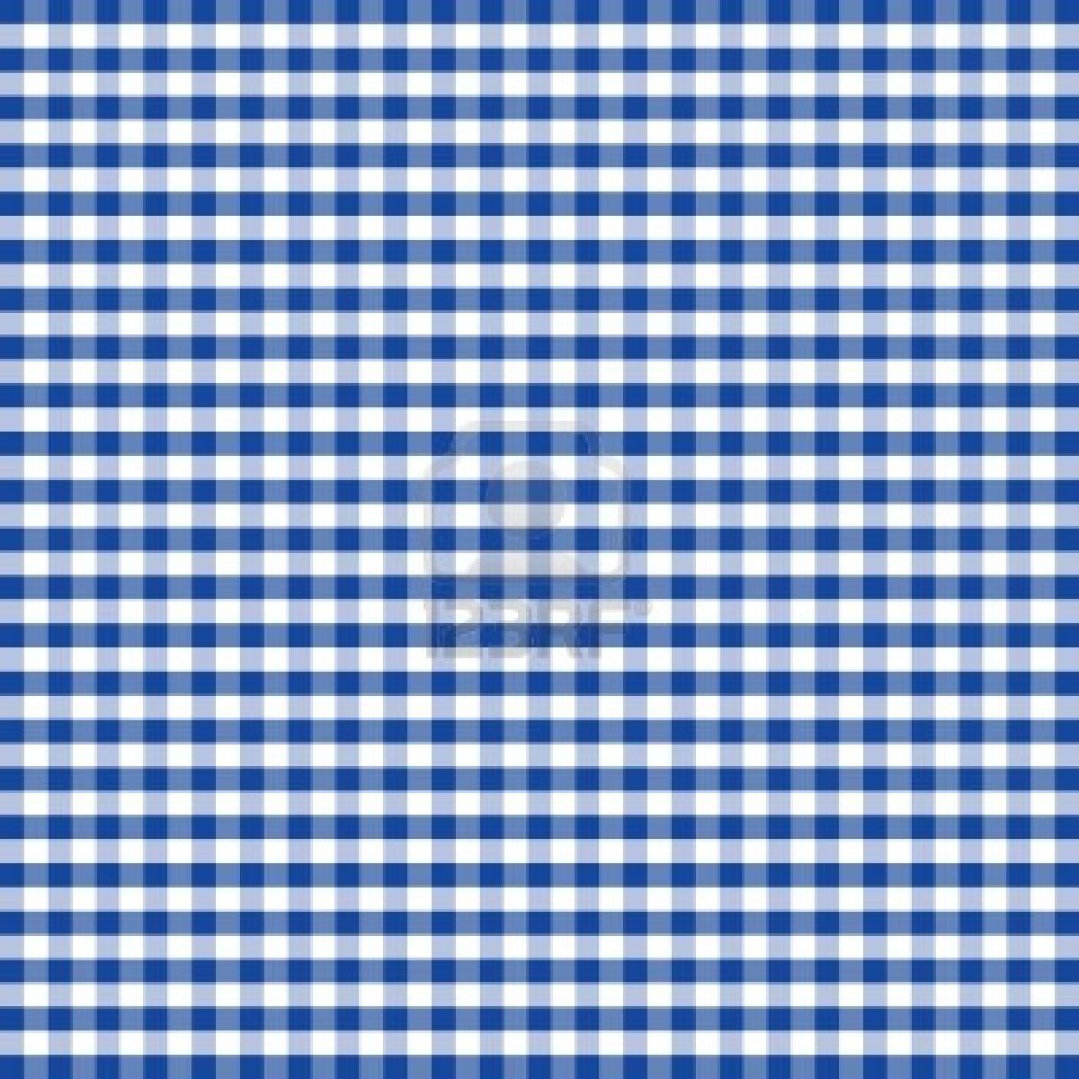 Blue Checkered Background Blue Gingham Long And White Gingham Background HD Wallpaper