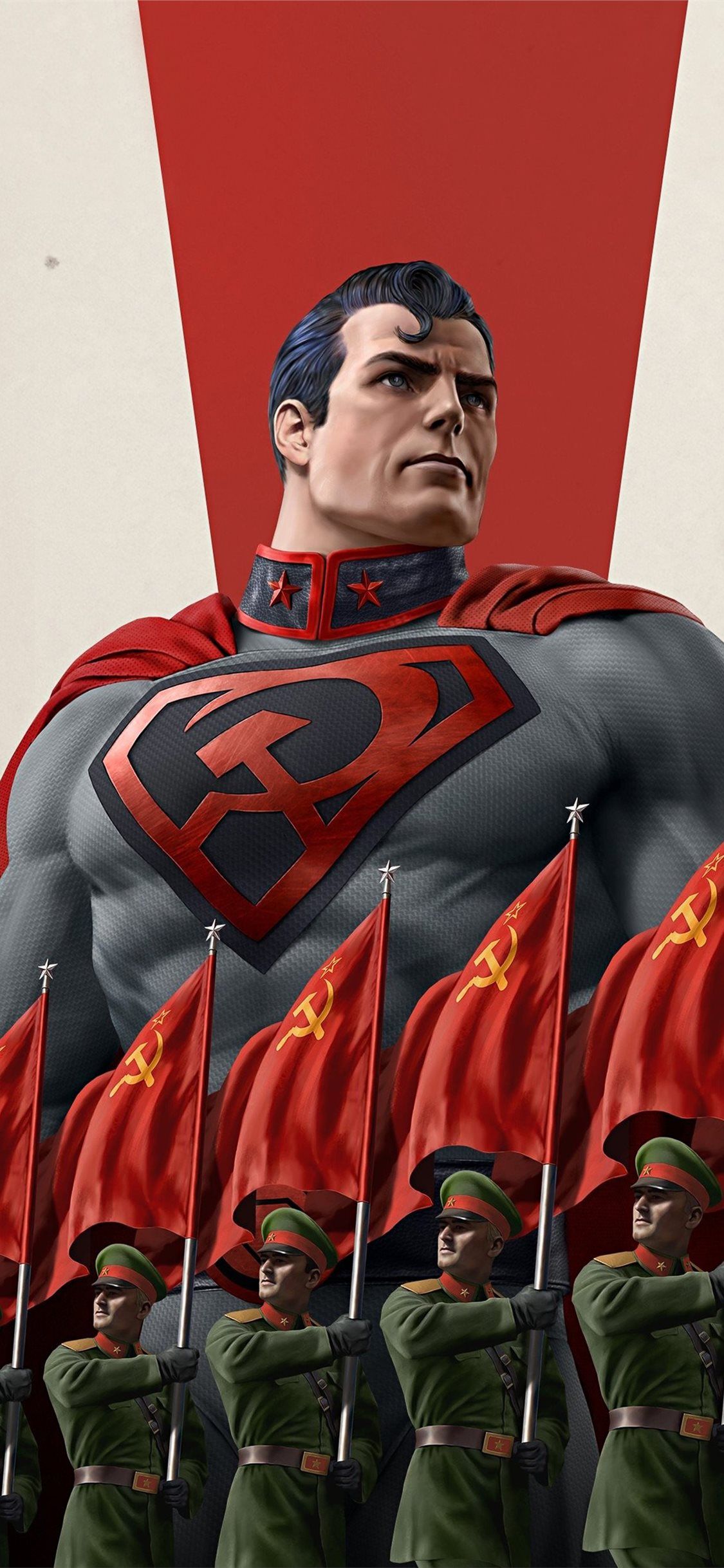 superman red son 2020 iPhone X Wallpaper Free Download