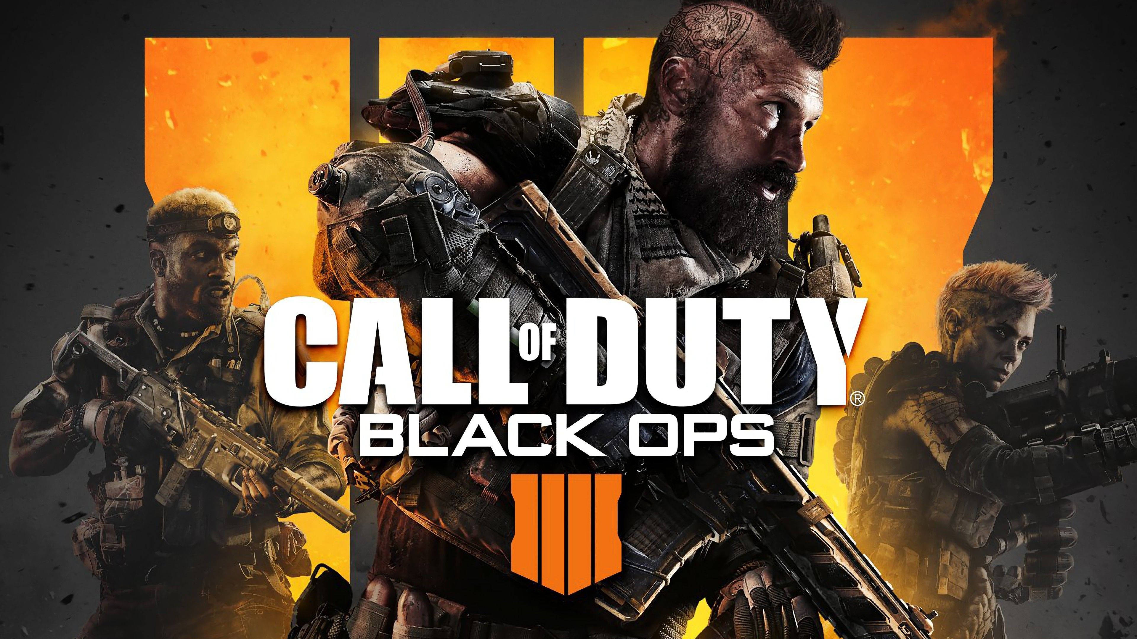 Call of Duty Black Ops 4 Poster Wallpaper 4k Ultra HD