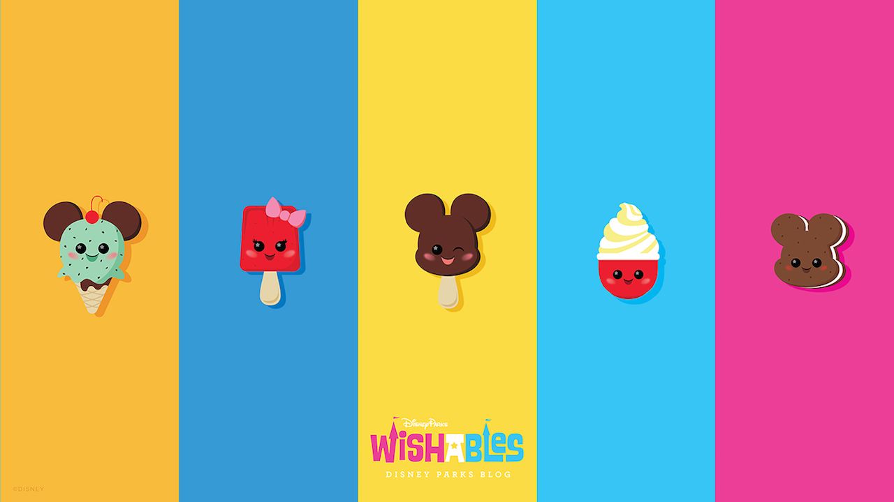 Disney Parks Blog Wallpaper Series Features New Wishables Collection Of Mickey Shaped Treats. Disney Parks Blog