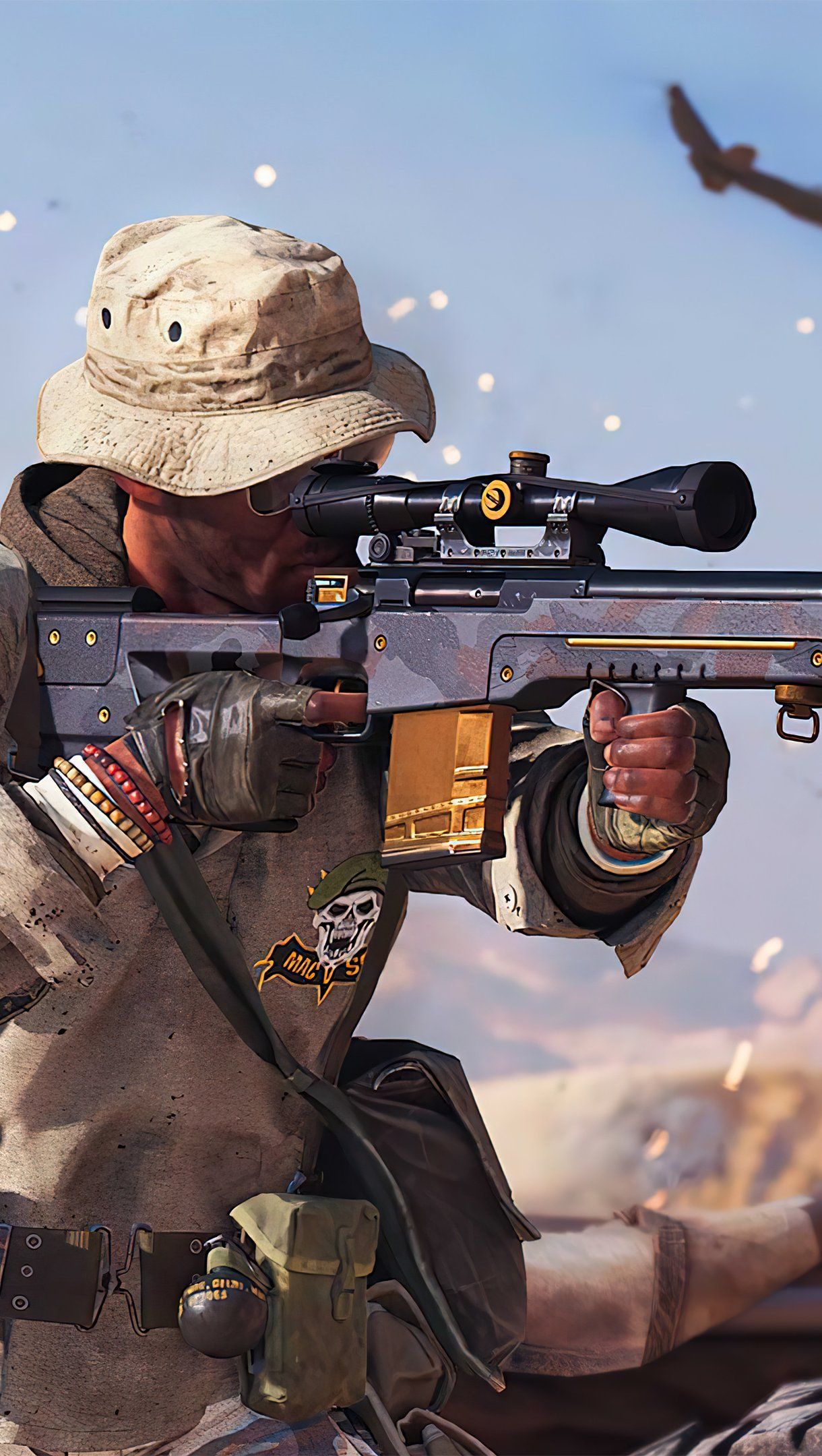 Call of Duty Black Ops Cold War Sniper Wallpaper 4k Ultra HD