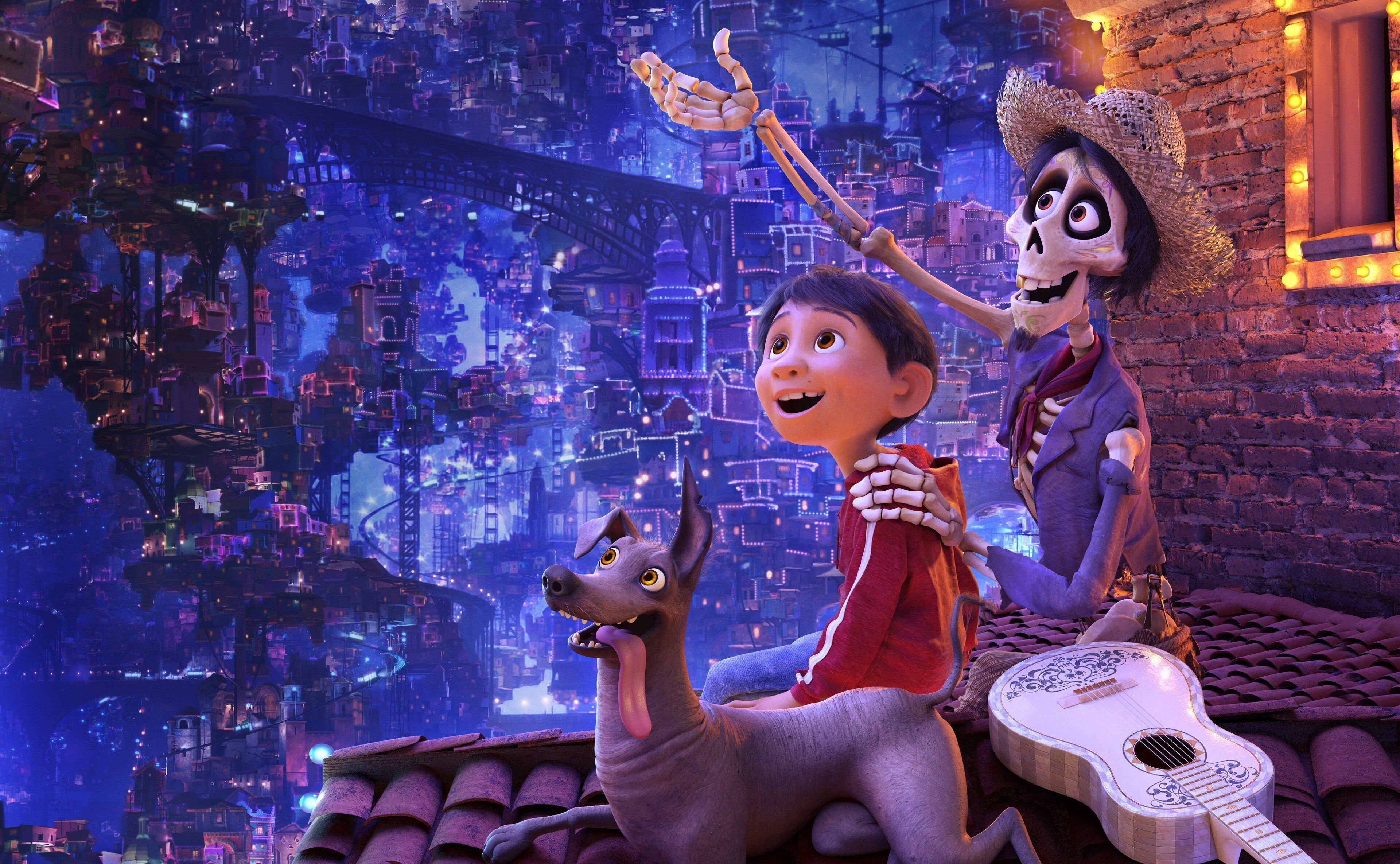 coco 4k free wallpaper downloads for pc. Animated movies, Disney fan art, Disney and dreamworks