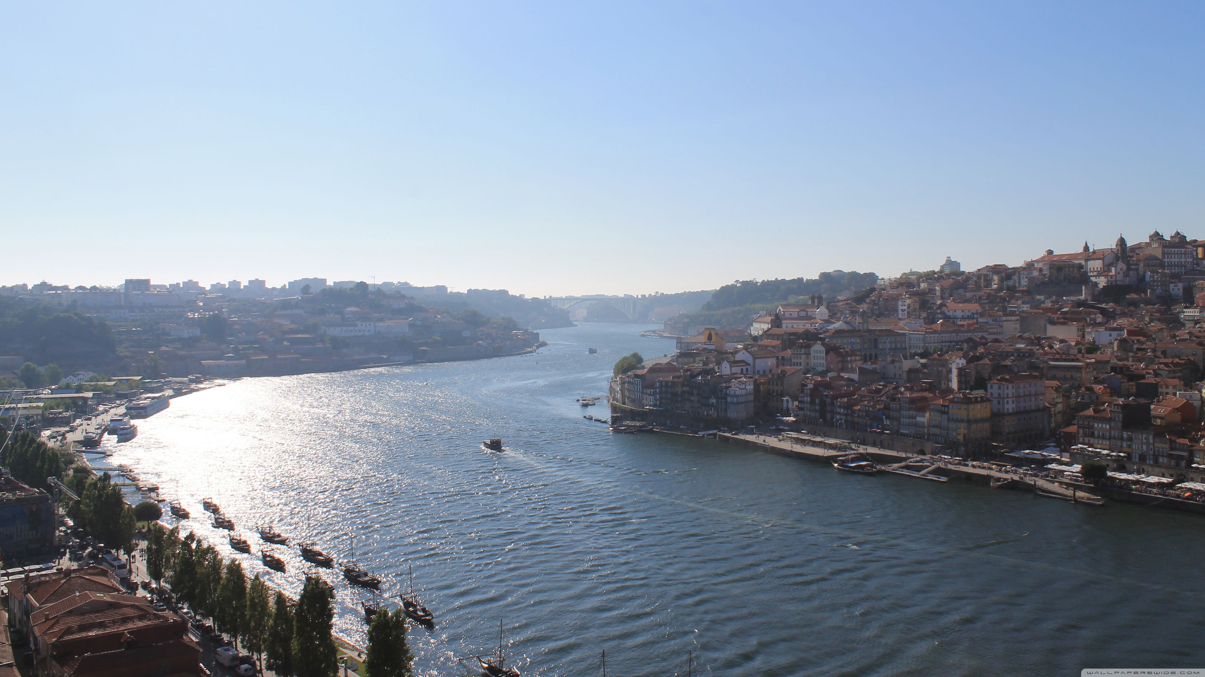 The view of Porto Ultra HD Desktop Background Wallpaper for 4K UHD TV, Tablet