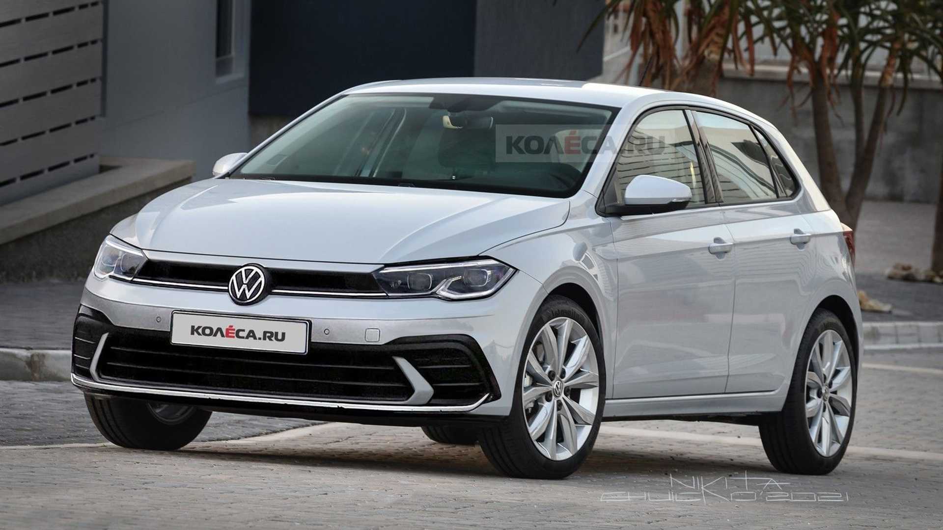VW Polo Facelift Speculatively Rendered Based On Spy Shots
