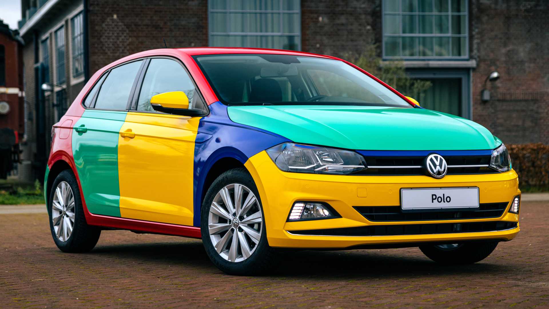 VW Polo Harlequin Makes Colorful Comeback