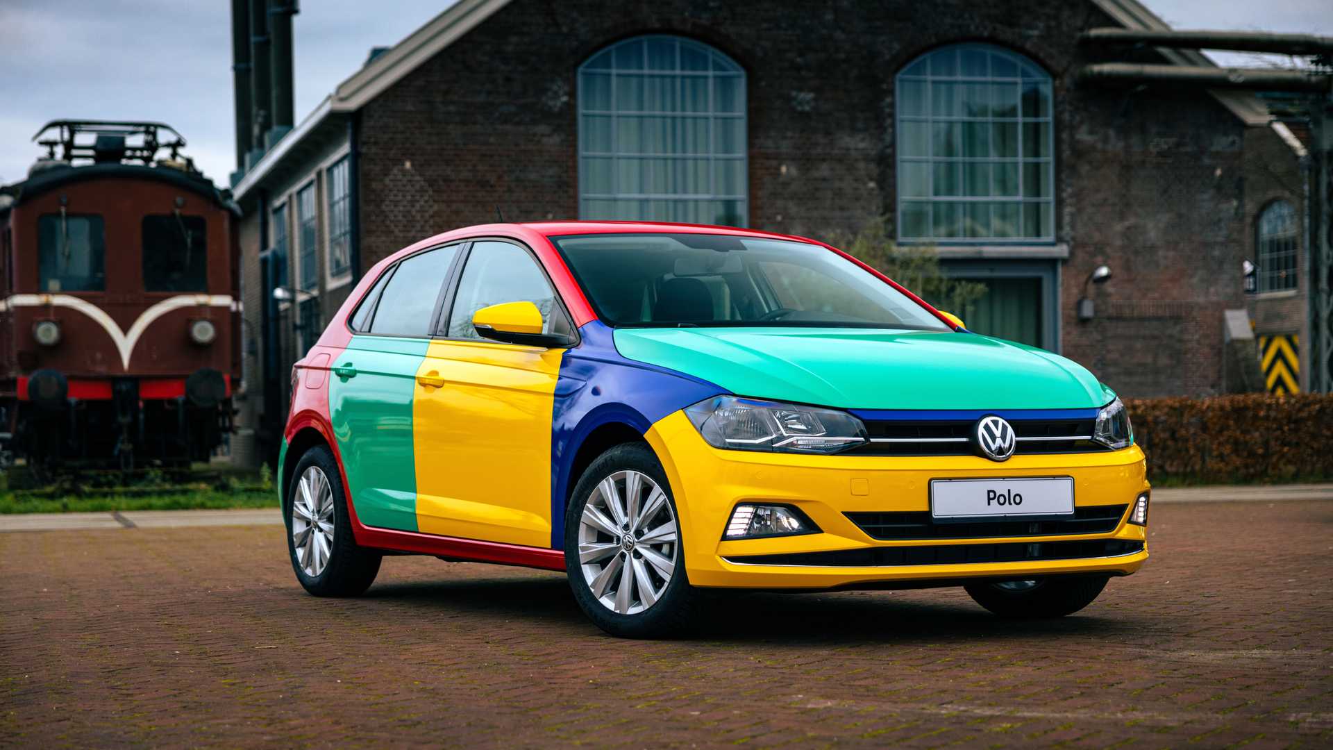 VW Polo Harlequin Makes Colorful Comeback