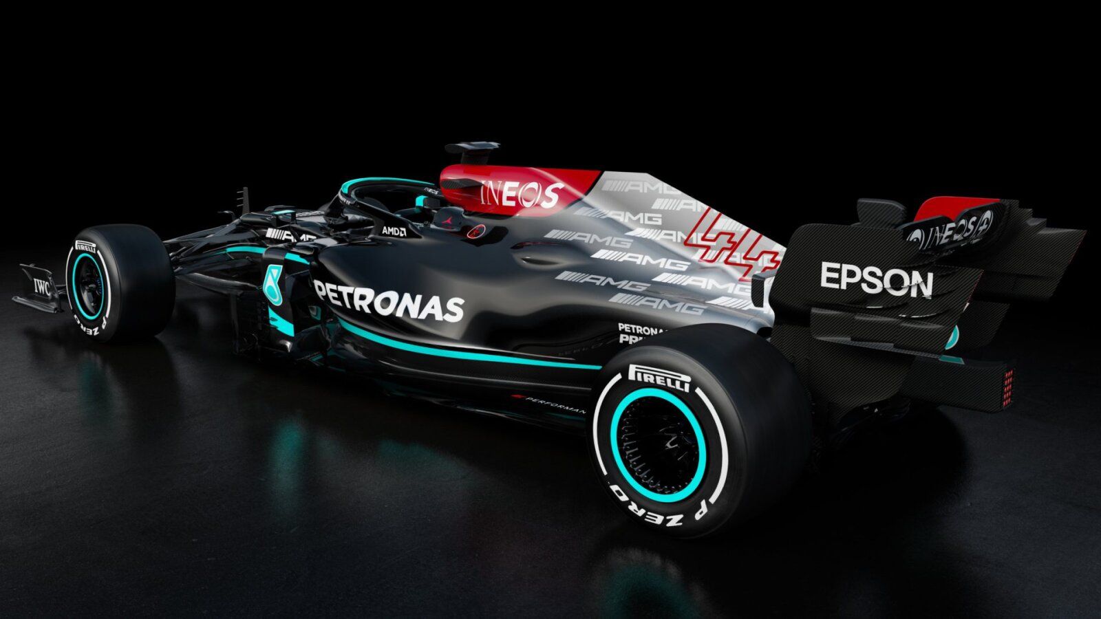 Mercedes Self Trolls The AMG Stickers On Its 2021 F1 Challenger W12