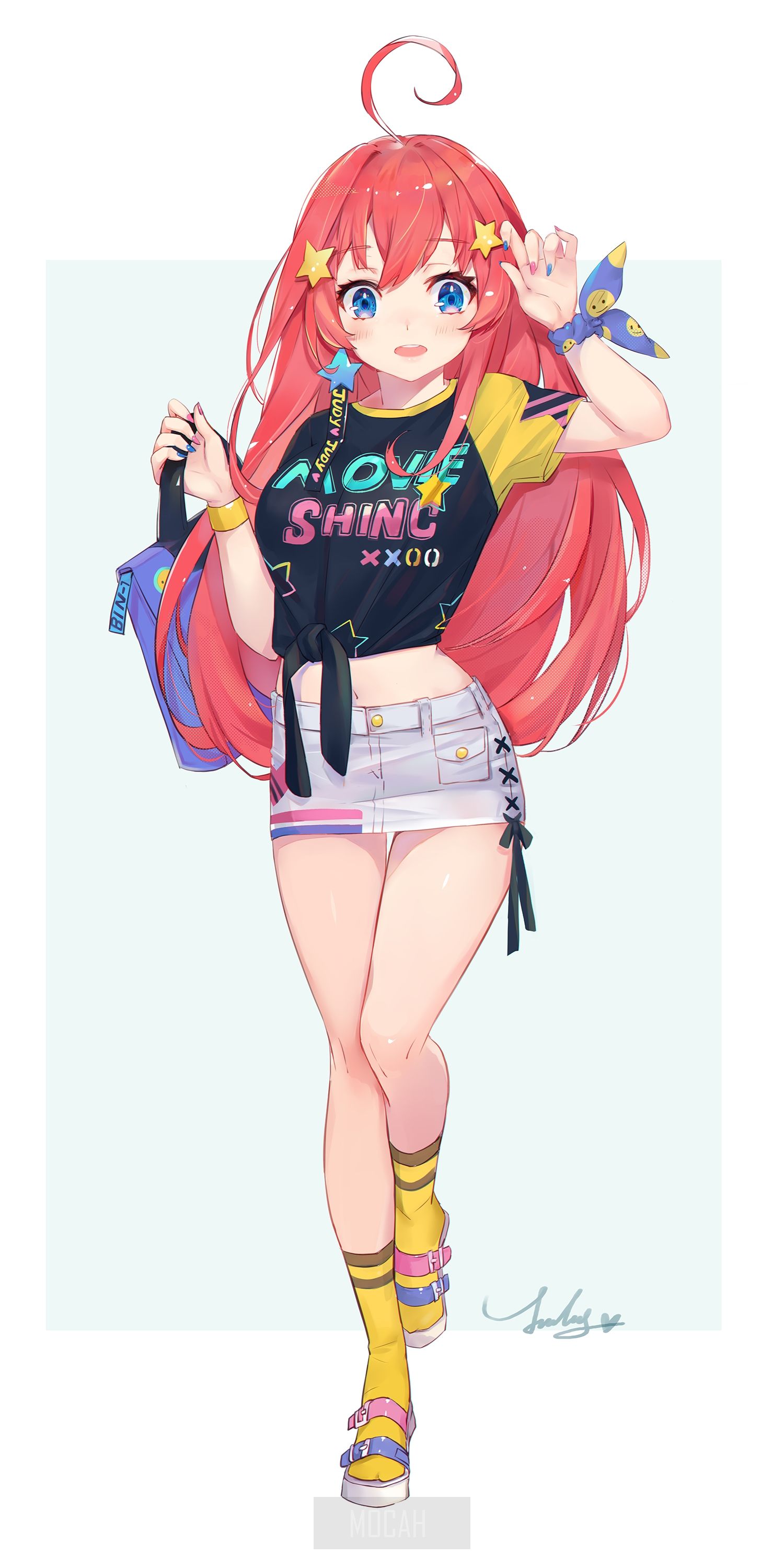Anime, Anime Girl, Nakano Itsuki, 5 Toubun No Hanayome HD Download, 1500x3000 HD Wallpaper