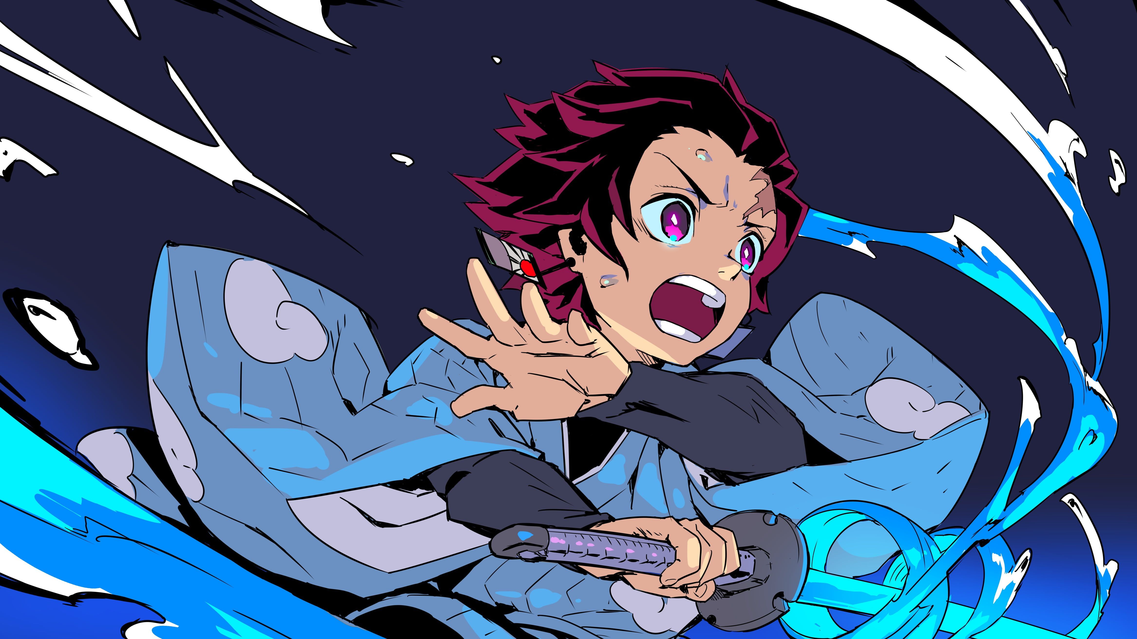 Demon Slayer - Tanjirou Kamado HD wallpaper download