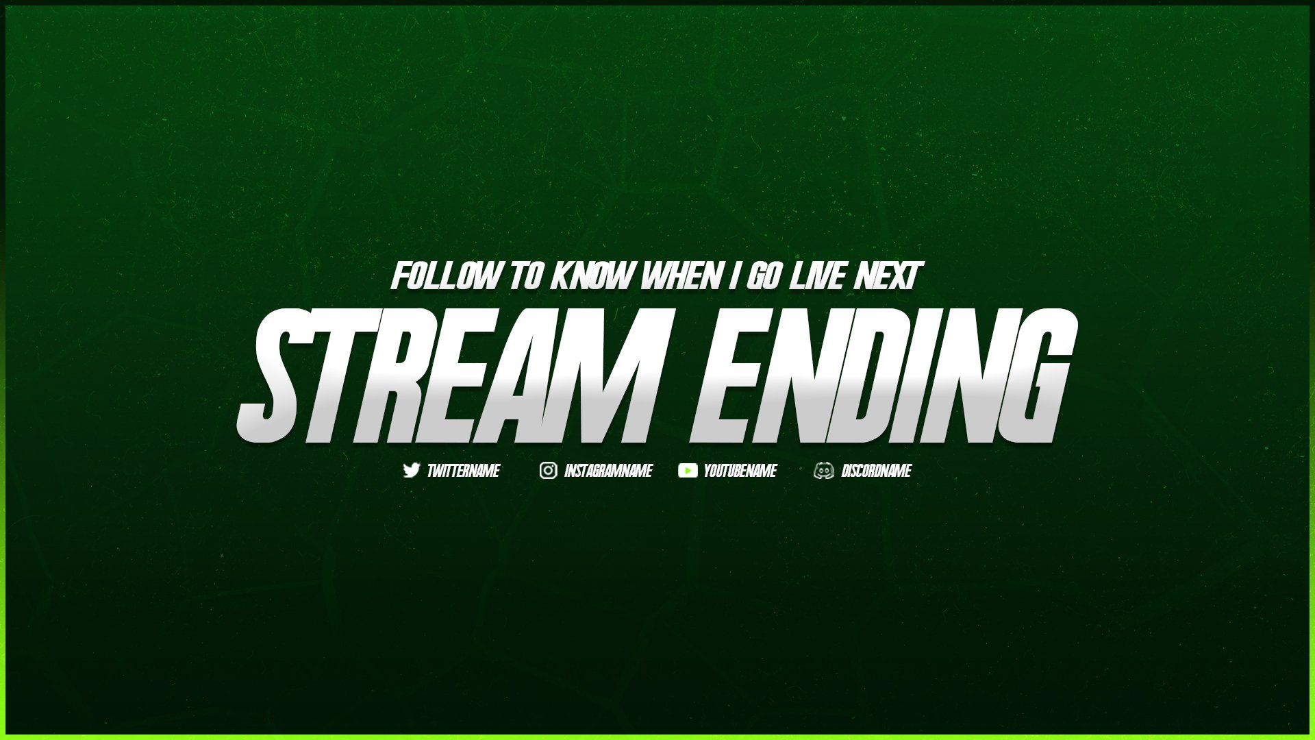 Emerald streaming package Twitch Overlays