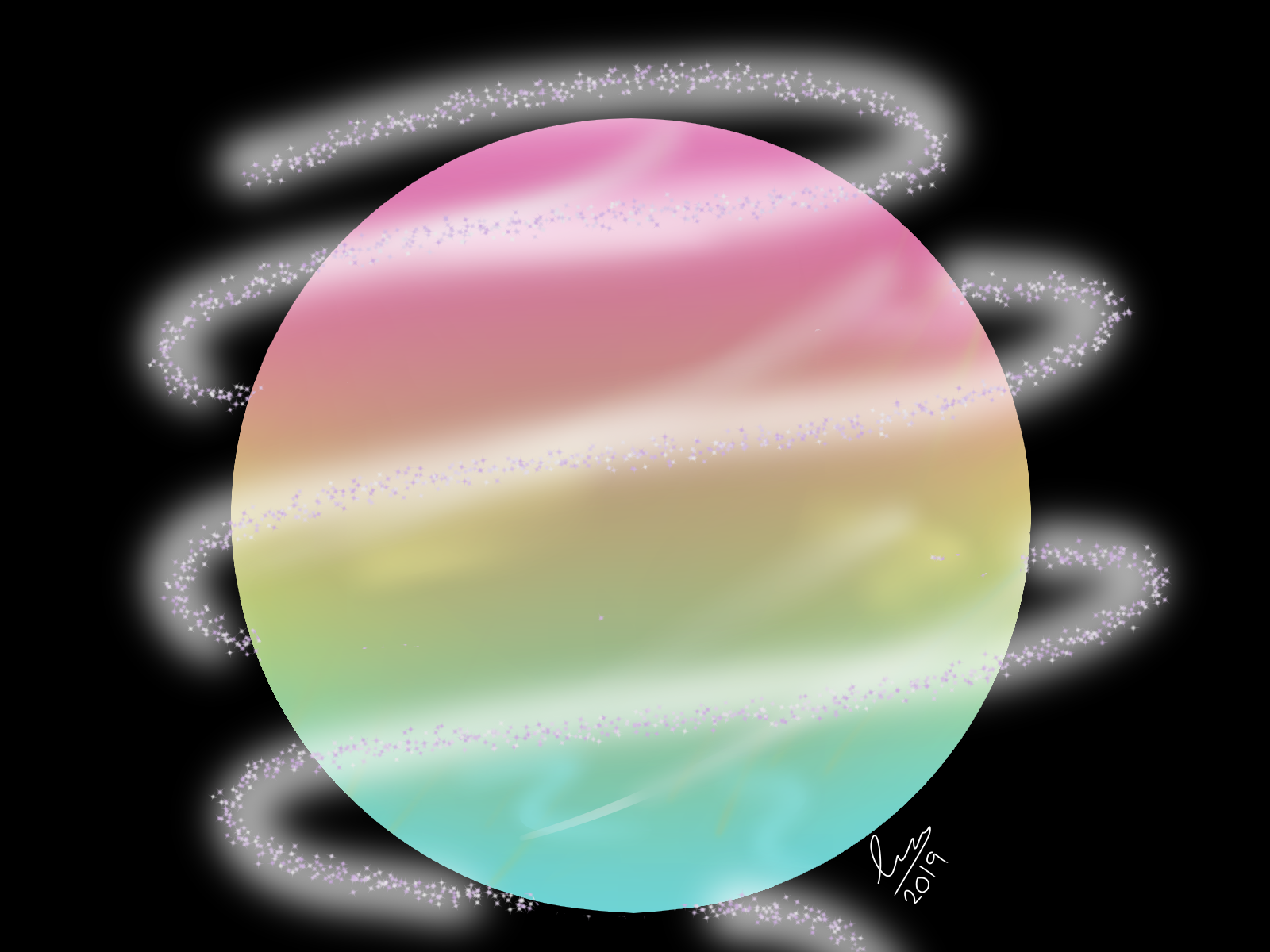 I got bored and drew us a planet (sorry it's really bad)