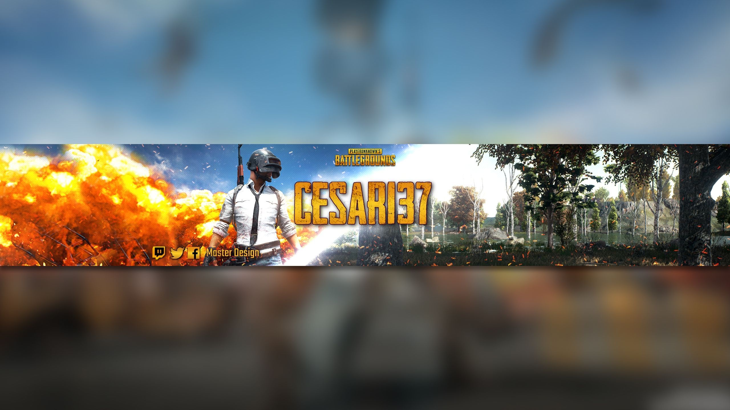 Create a youtube banner game of PUBG cool. Youtube banner background, Youtube art, Youtube banners