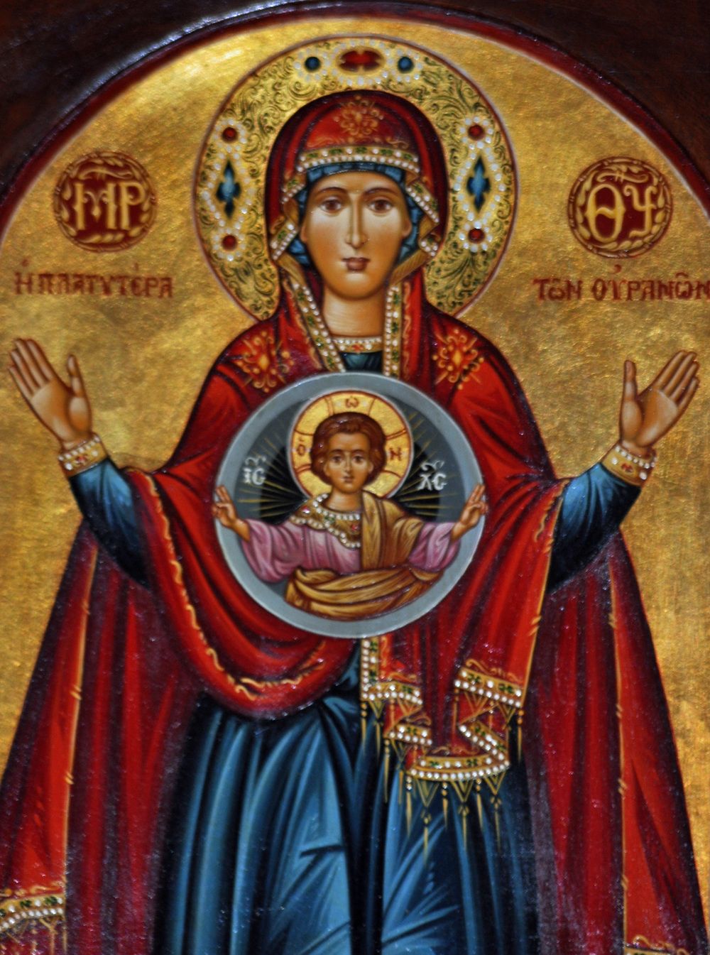 Meeting the Theotokos in the Hospital