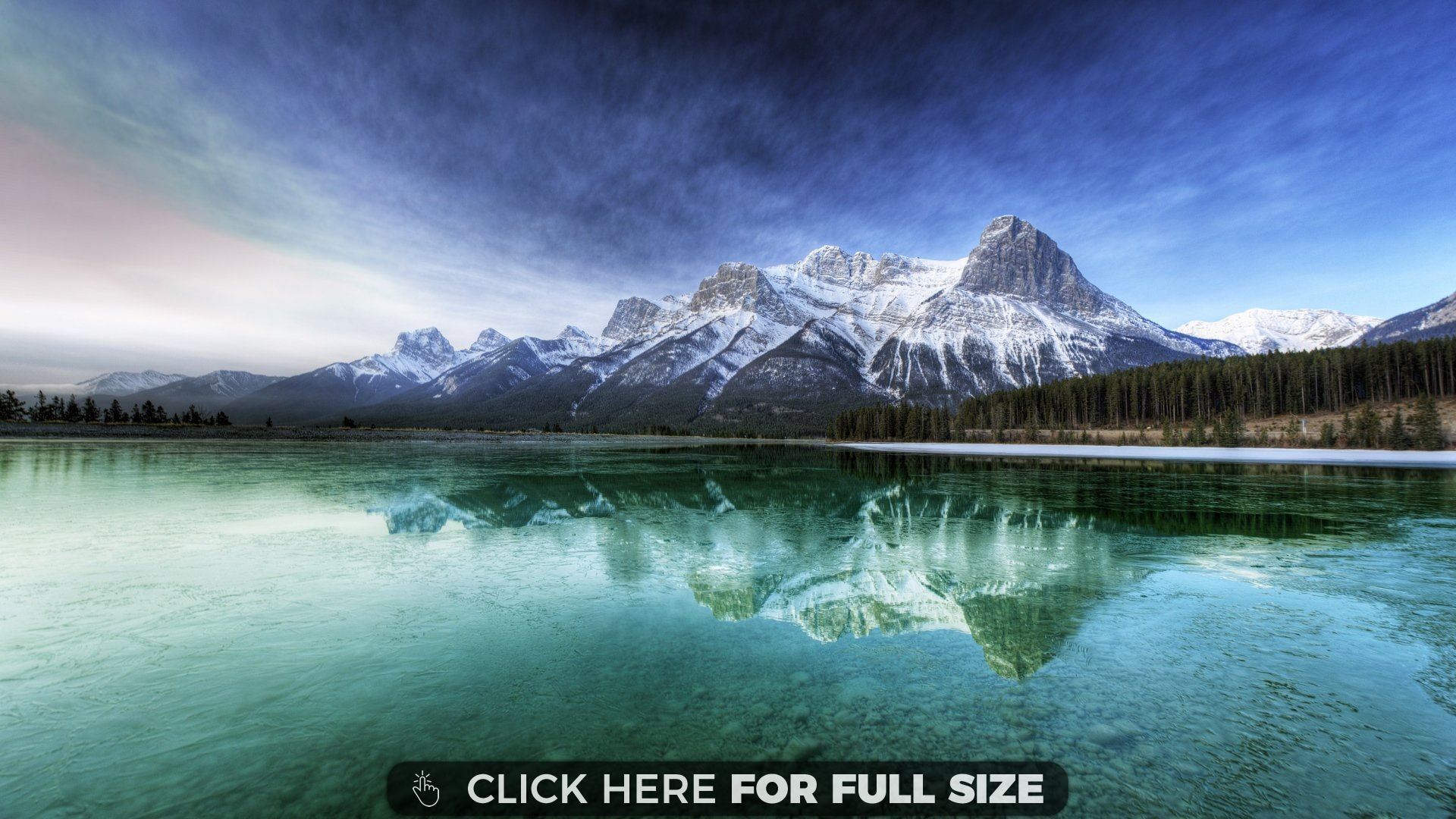 Transparent Lake Canada wallpaper. Scenery, Mountain wallpaper, Mountain lake