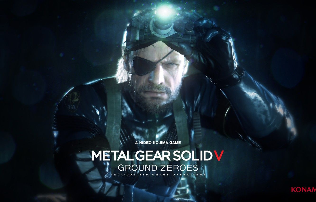 Wallpaper MGS, Konami, Kojima Productions, Naked Snake, Snake, Ground Zeroes, Big Boss, Hideo Kojima, Metal Gear Solid V: Ground Zeroes, FOX, Stealth Action, Night Vision Goggles, Hideo Kojima Image For Desktop, Section игры
