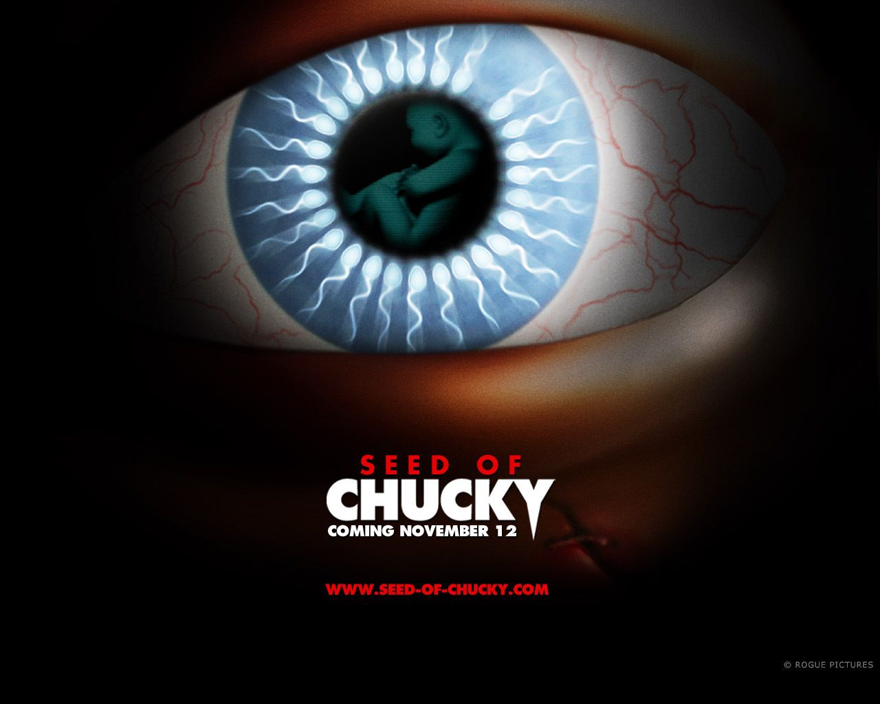 Seed of Chucky horror wallpaper