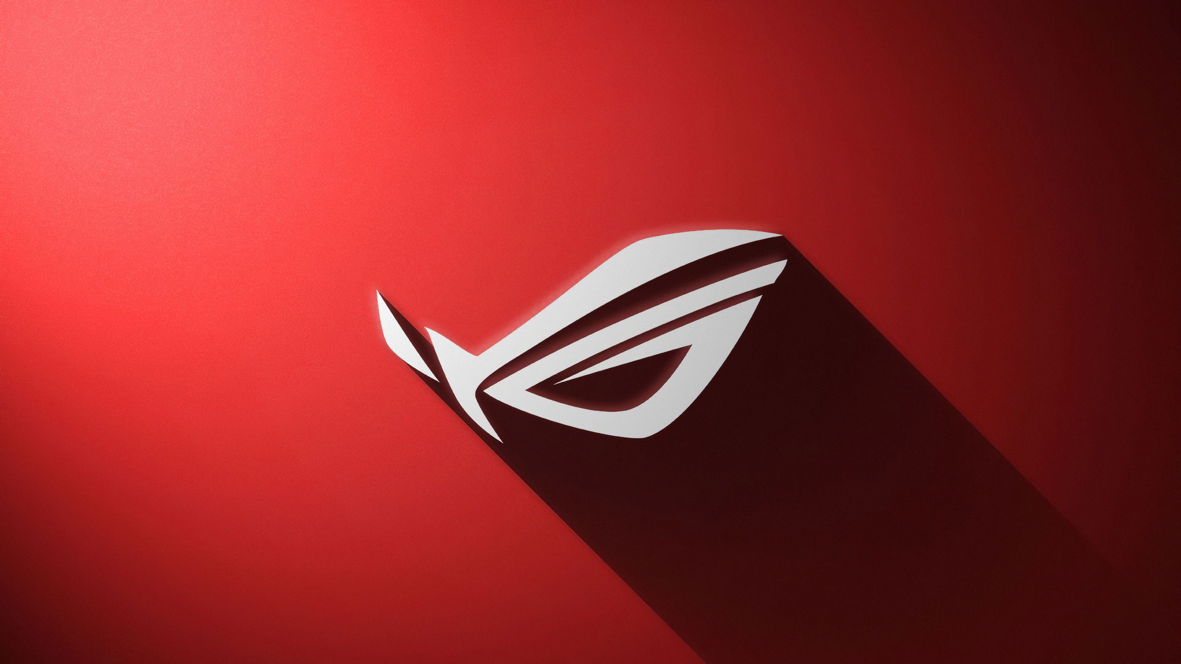 Rog Logo Red 4k, HD Computer, 4k Wallpaper, Image, Background, Photo and Picture