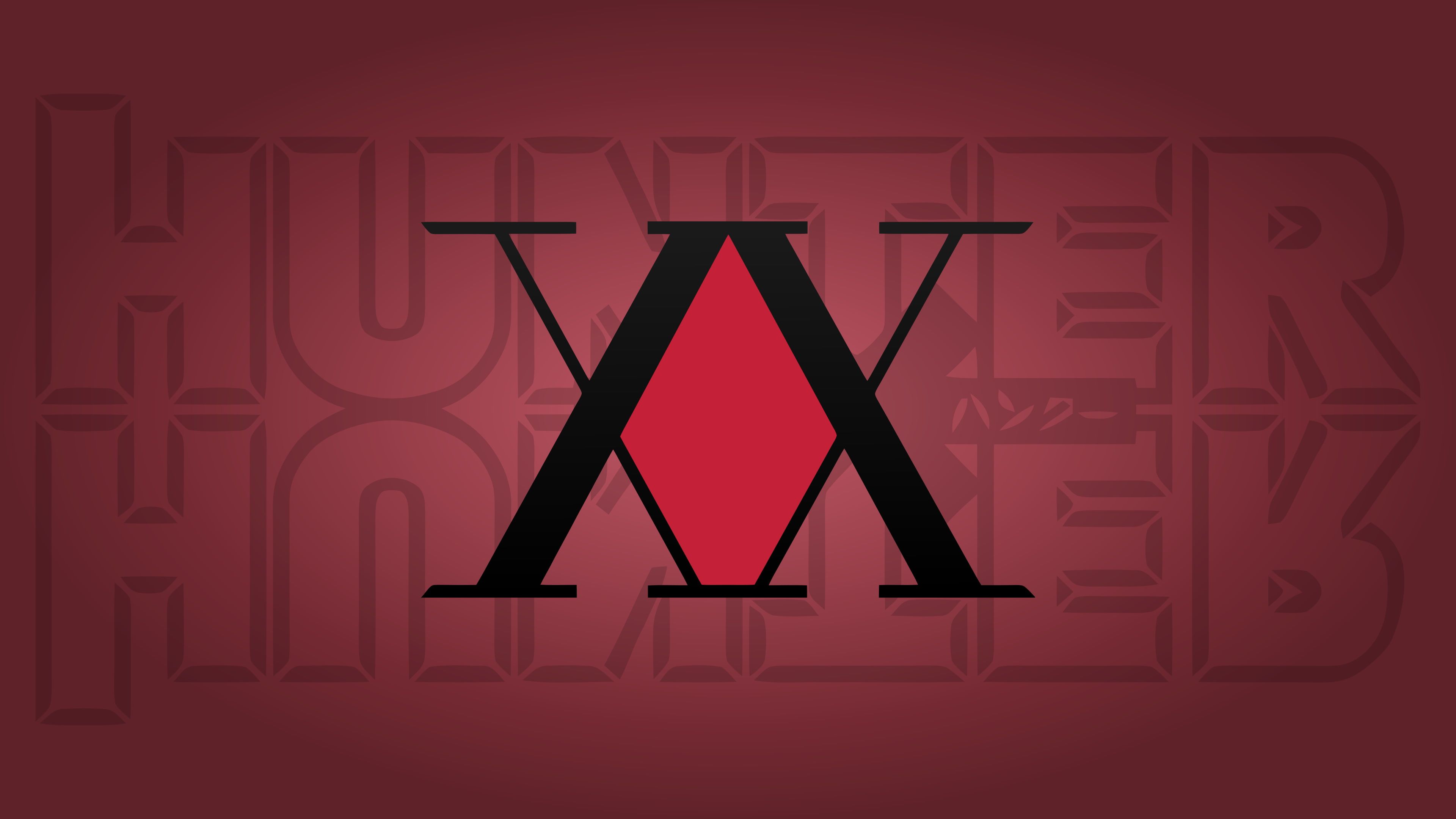 Hunter x Hunter #anime red background #red K #wallpaper #hdwallpaper #desktop. Hunter x hunter, Hunter logo, Best shounen anime