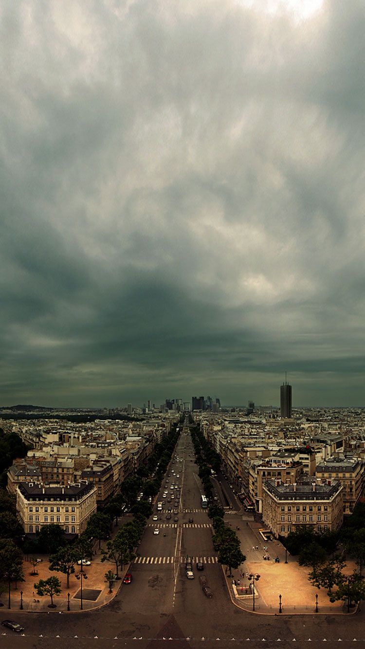 HD City iPhone Wallpaper