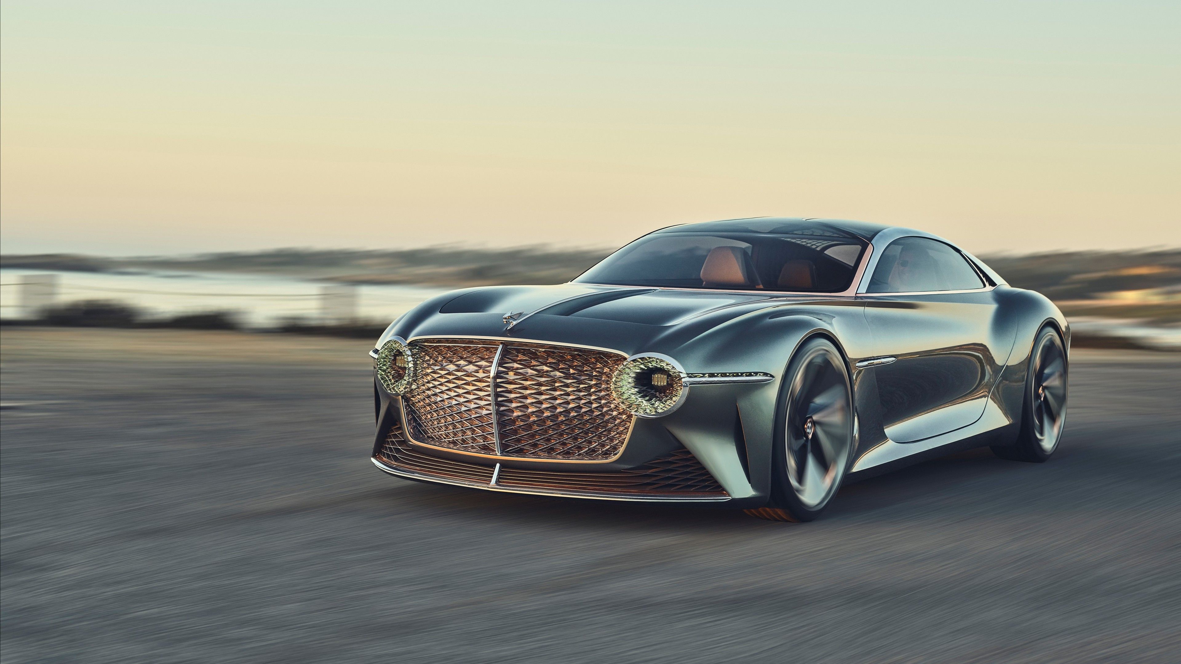 Wallpaper Bentley EXP 100 GT, luxury cars, 4K, Cars & Bikes