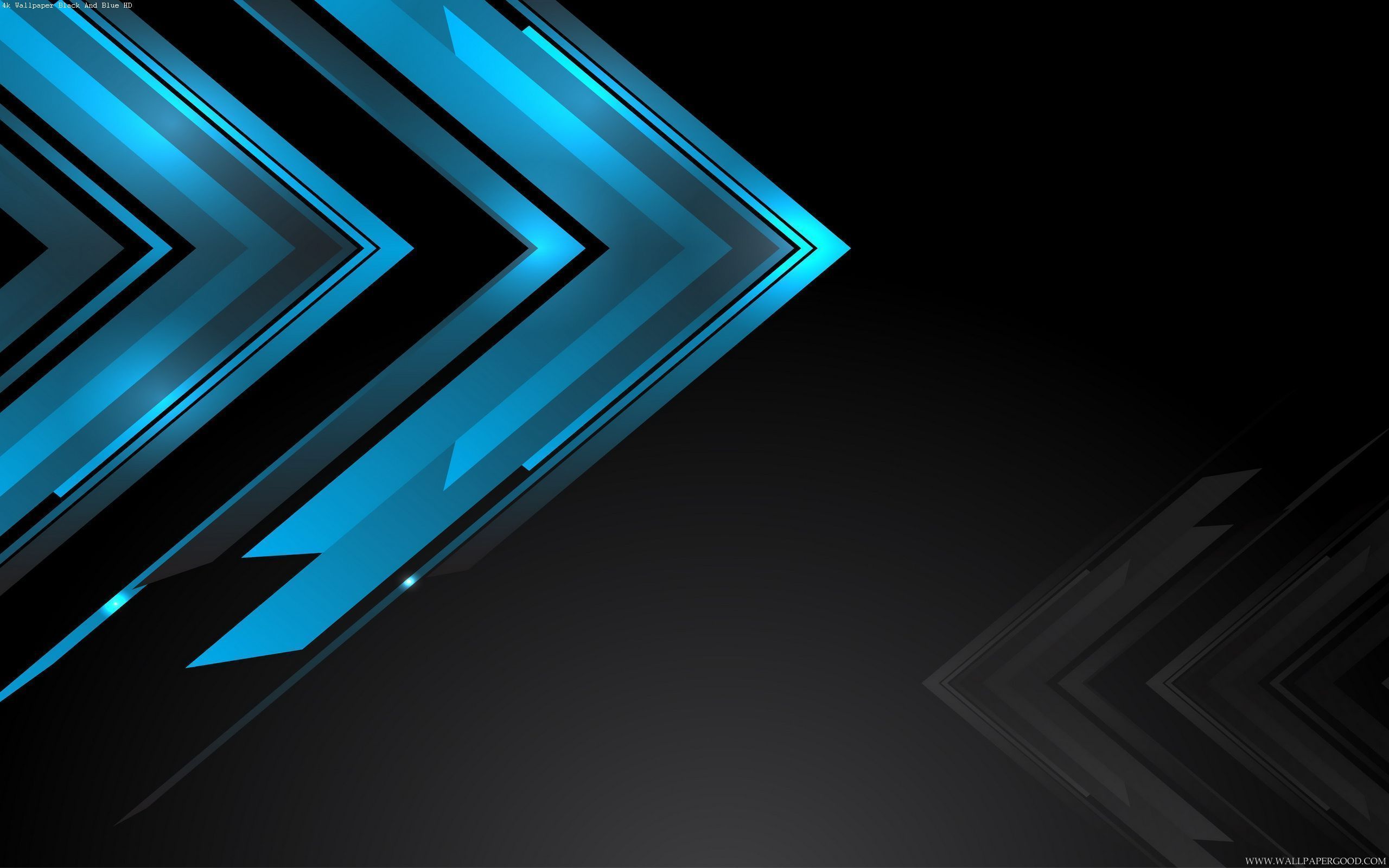 4k Wallpaper Black And Blue HD. Black and blue wallpaper, Light in the dark, Blue wallpaper