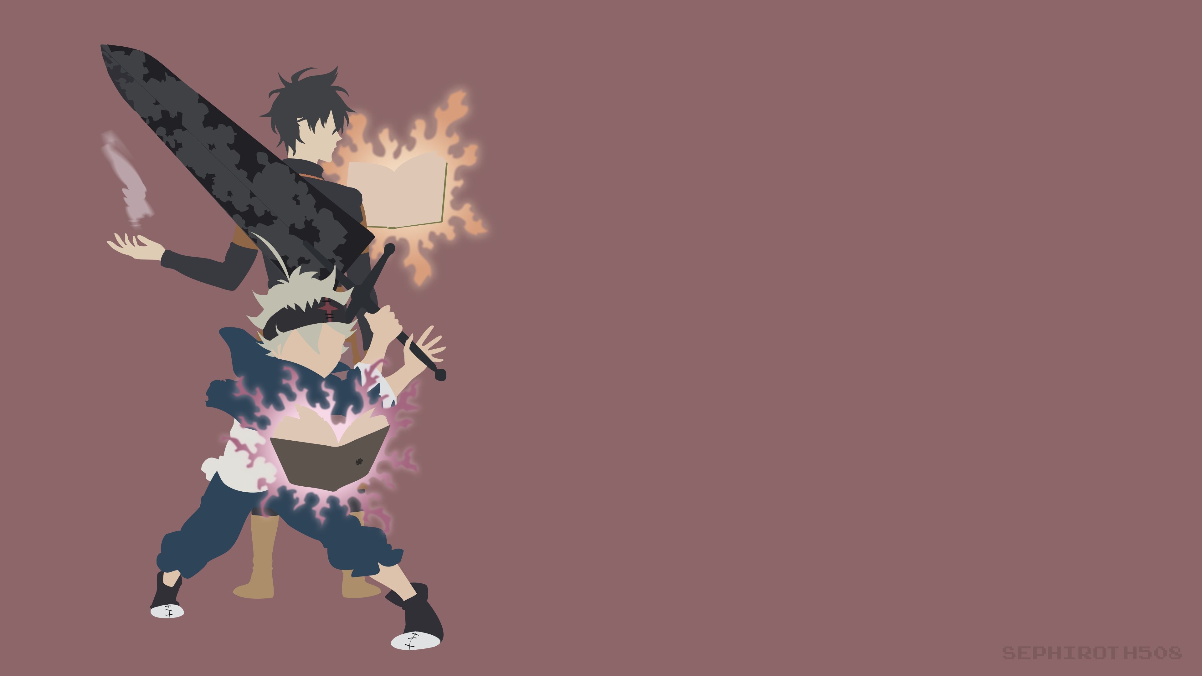 Papel de parede Black clover wallpaper asta #papeldeparede4k #papeldep