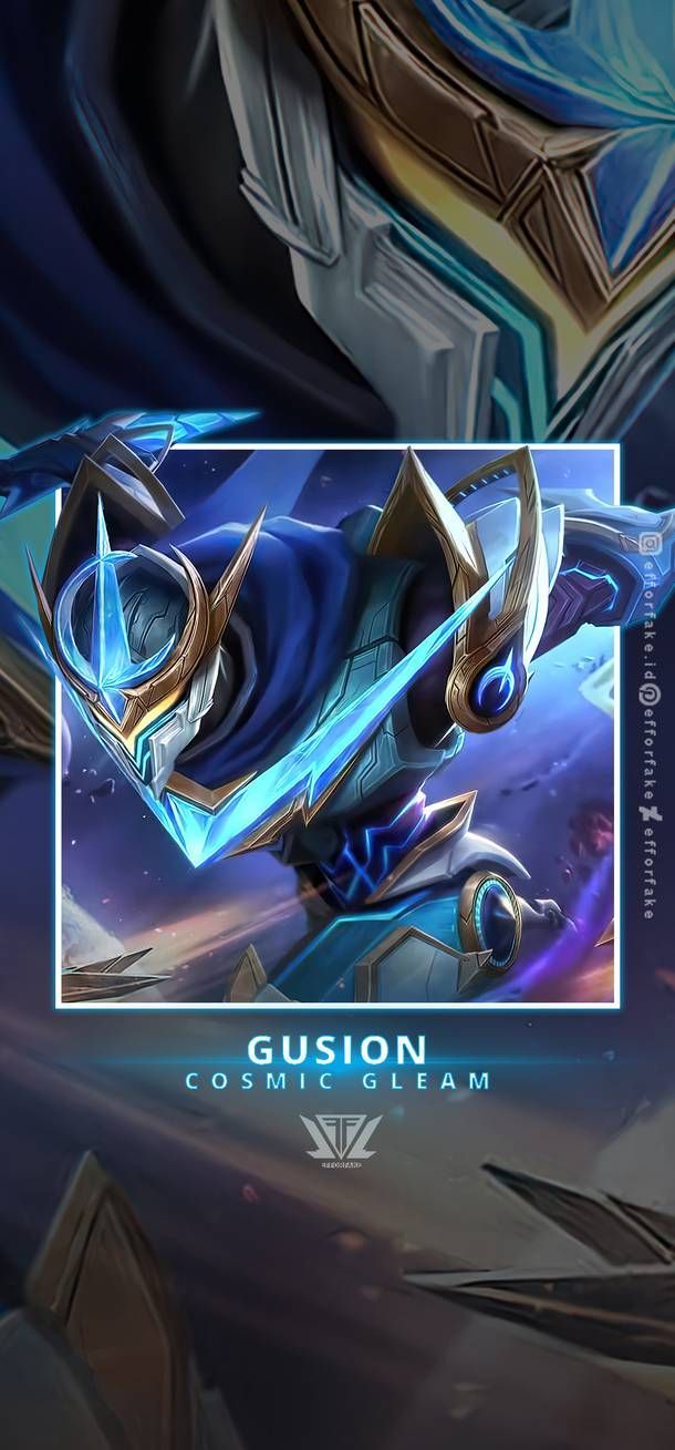 Gusion Cosmic Gleam Wallpaper