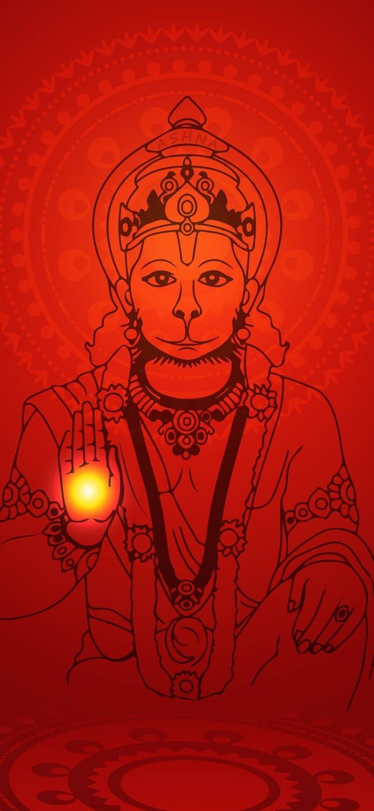 🔥 Full Size Panchmukhi Hanuman Wallpaper Hd Photo Download | MyGodImages
