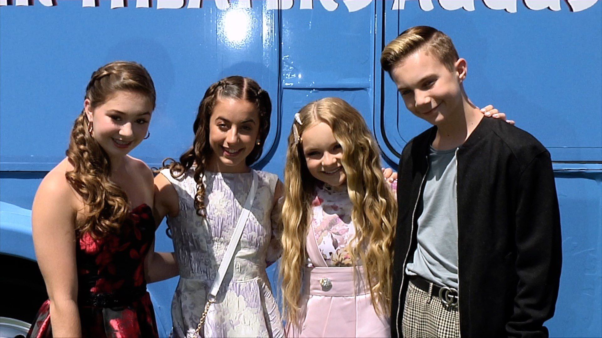 Dance Moms: Hannah, GiaNina, Pressley, Brady The Angry Birds Movie 2 Green Carpet