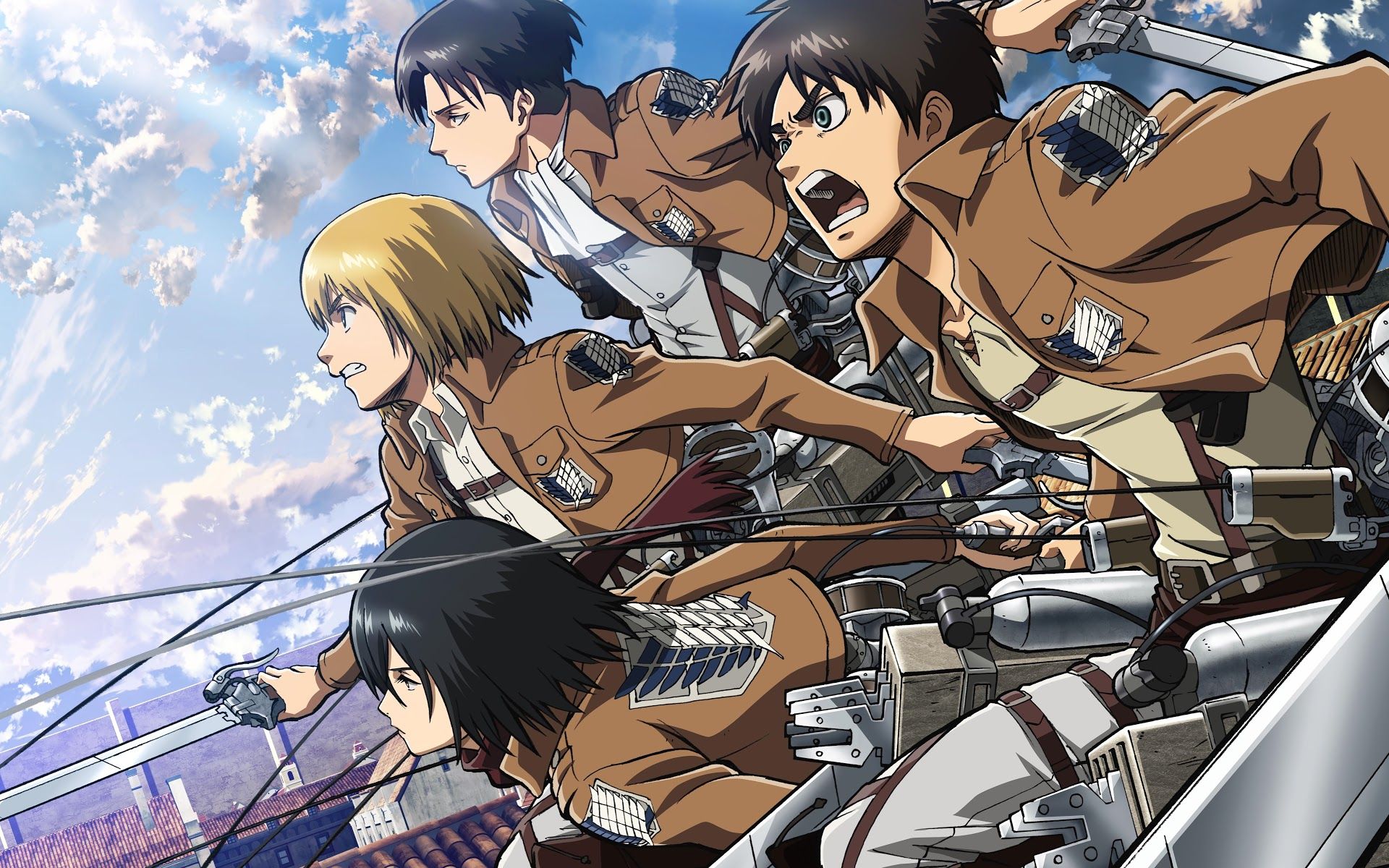 Girls Attack On Titan Wallpapers - Wallpaper Cave
