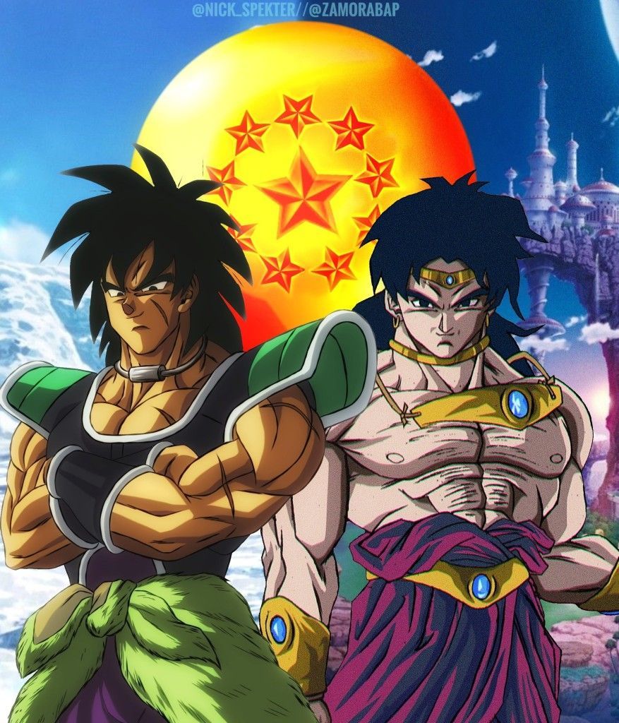 Dbs Broly (2018) & old Broly (1993) By: &. Dragon ball artwork, Dragon ball image, Dragon ball super art
