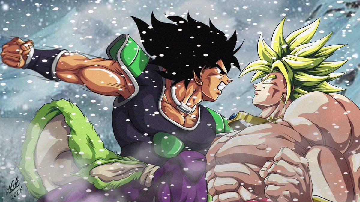 ADCArtAttack it is, my second digital drawing ever. Using the depicting the new Broly vs the Old Broly. Drawn in 11 Hours almost. Full drawing video can be